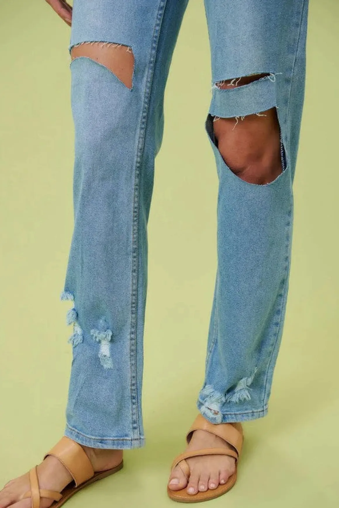 high_rise_distressed_wide_4.webp High Rise Distressed Wide Leg Jeans *Online Only*
