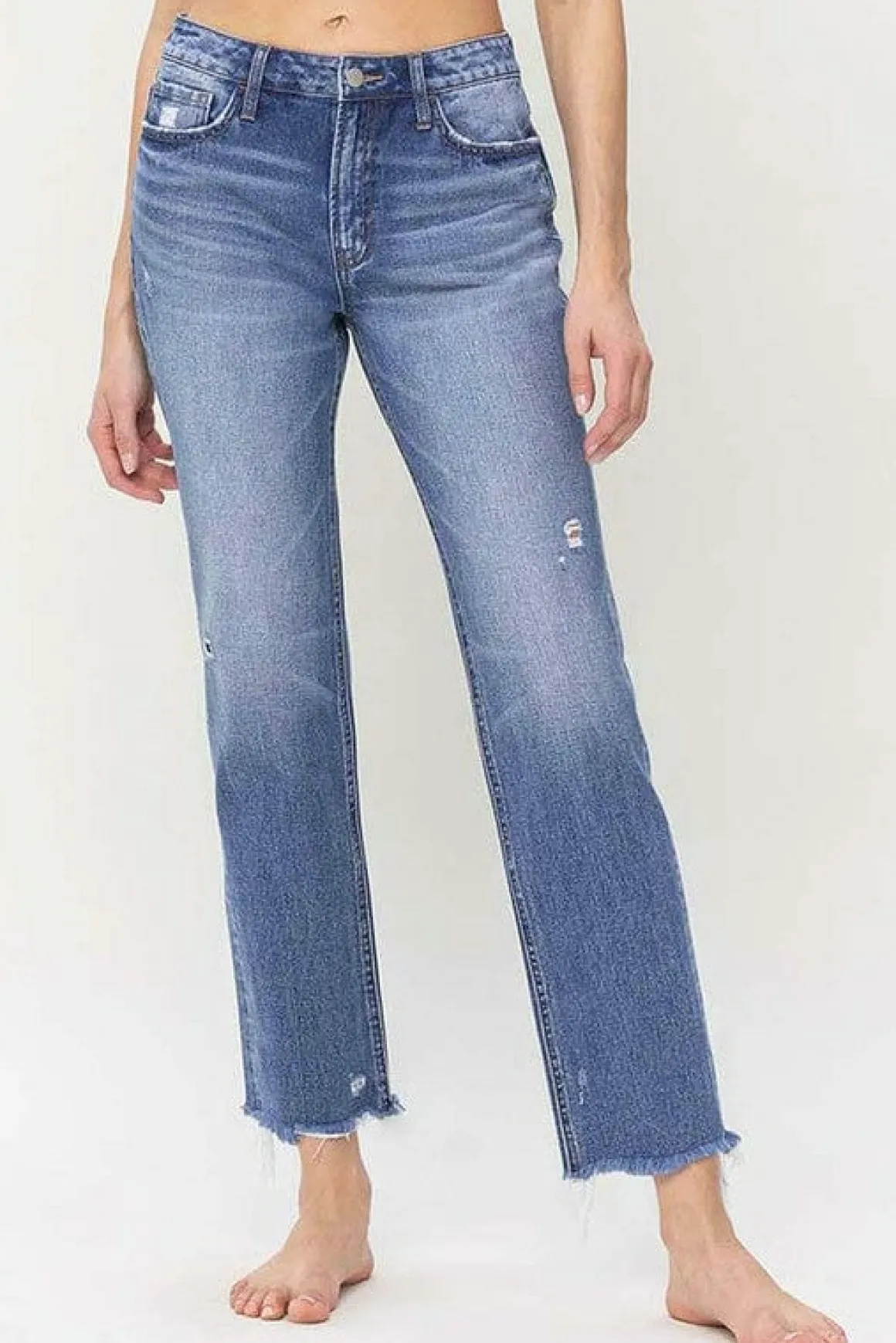 High Rise Straight Jeans *Online Only*