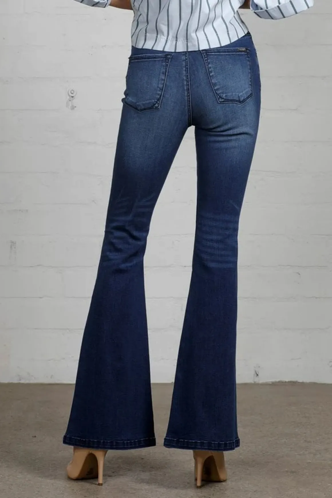 High Rise Wider Flare Jeans *Online Only*