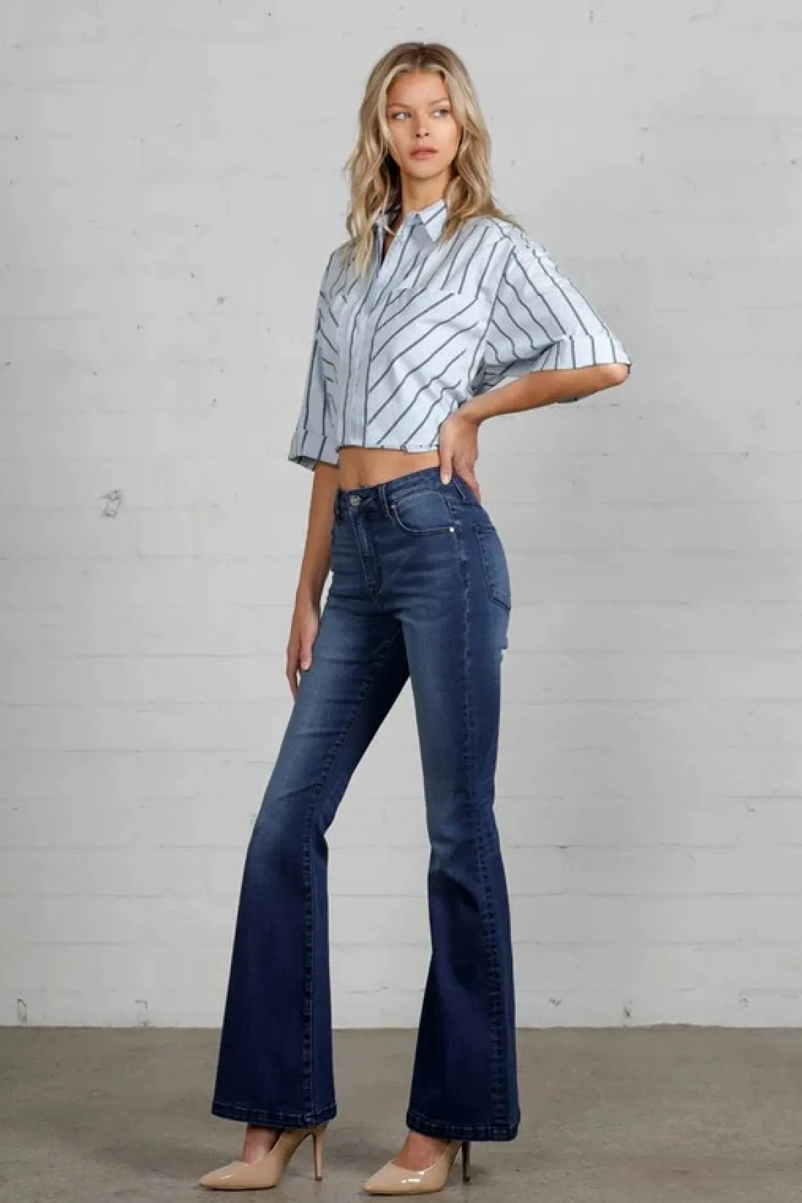 high_rise_wider_flare_jea_3.webp High Rise Wider Flare Jeans *Online Only*