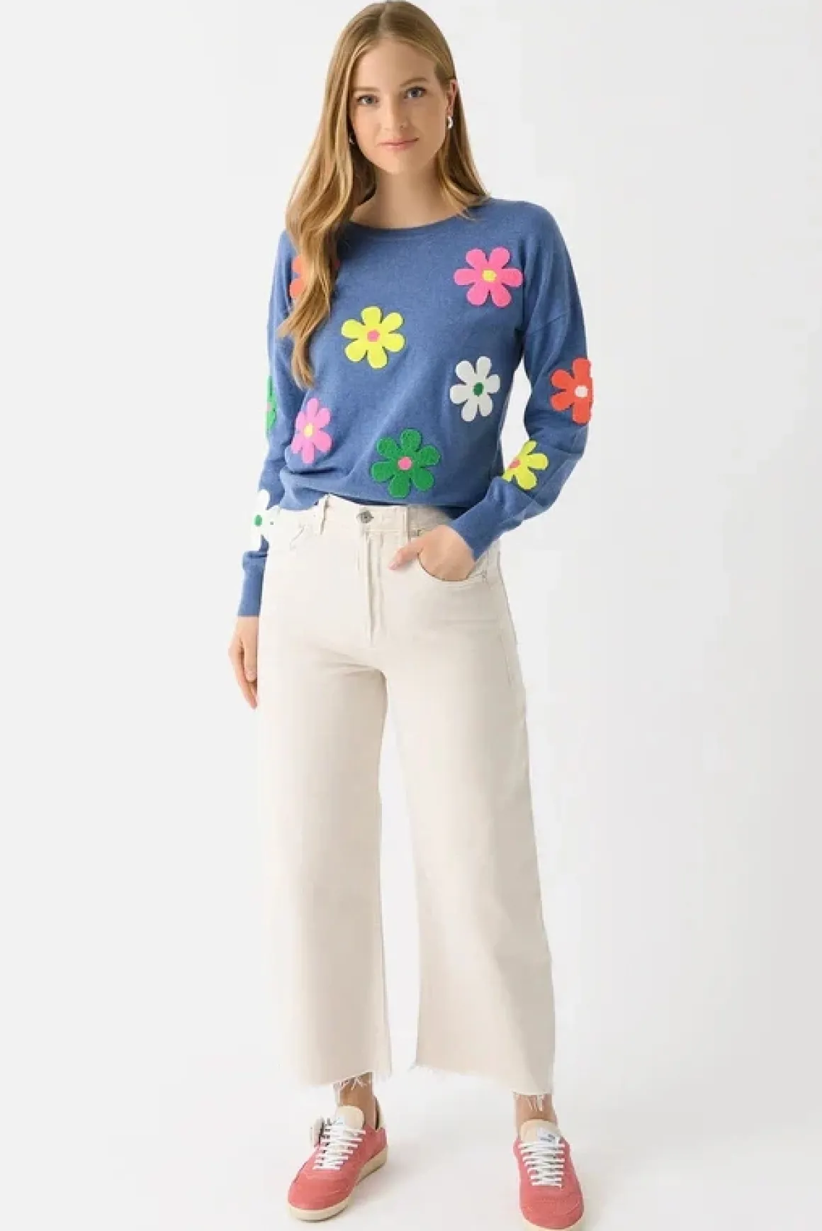 J. Society Daisy Crew Sweater