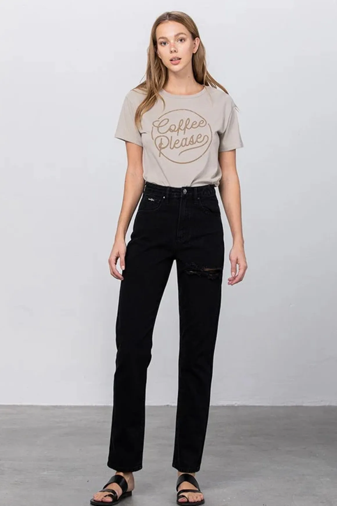 Jadon Ripped Mom Jeans *Online Only*