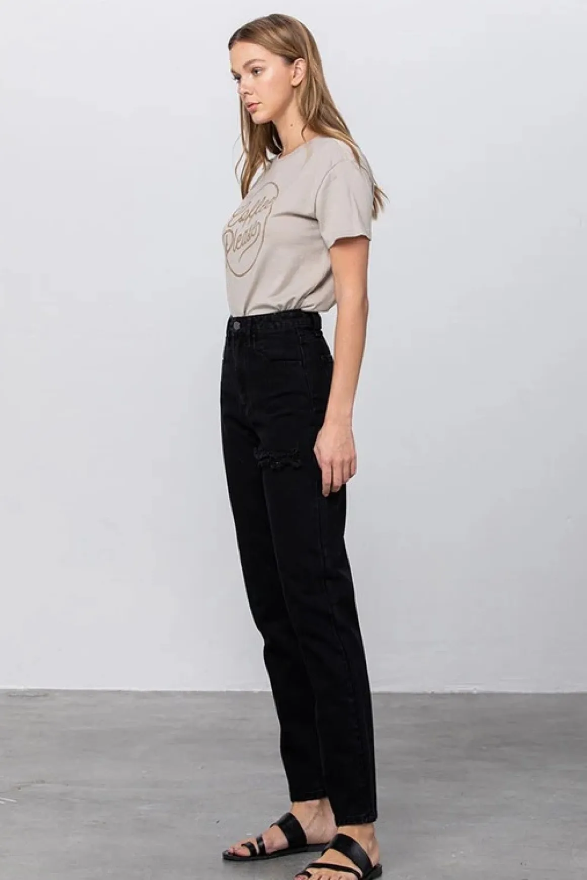 Jadon Ripped Mom Jeans *Online Only*