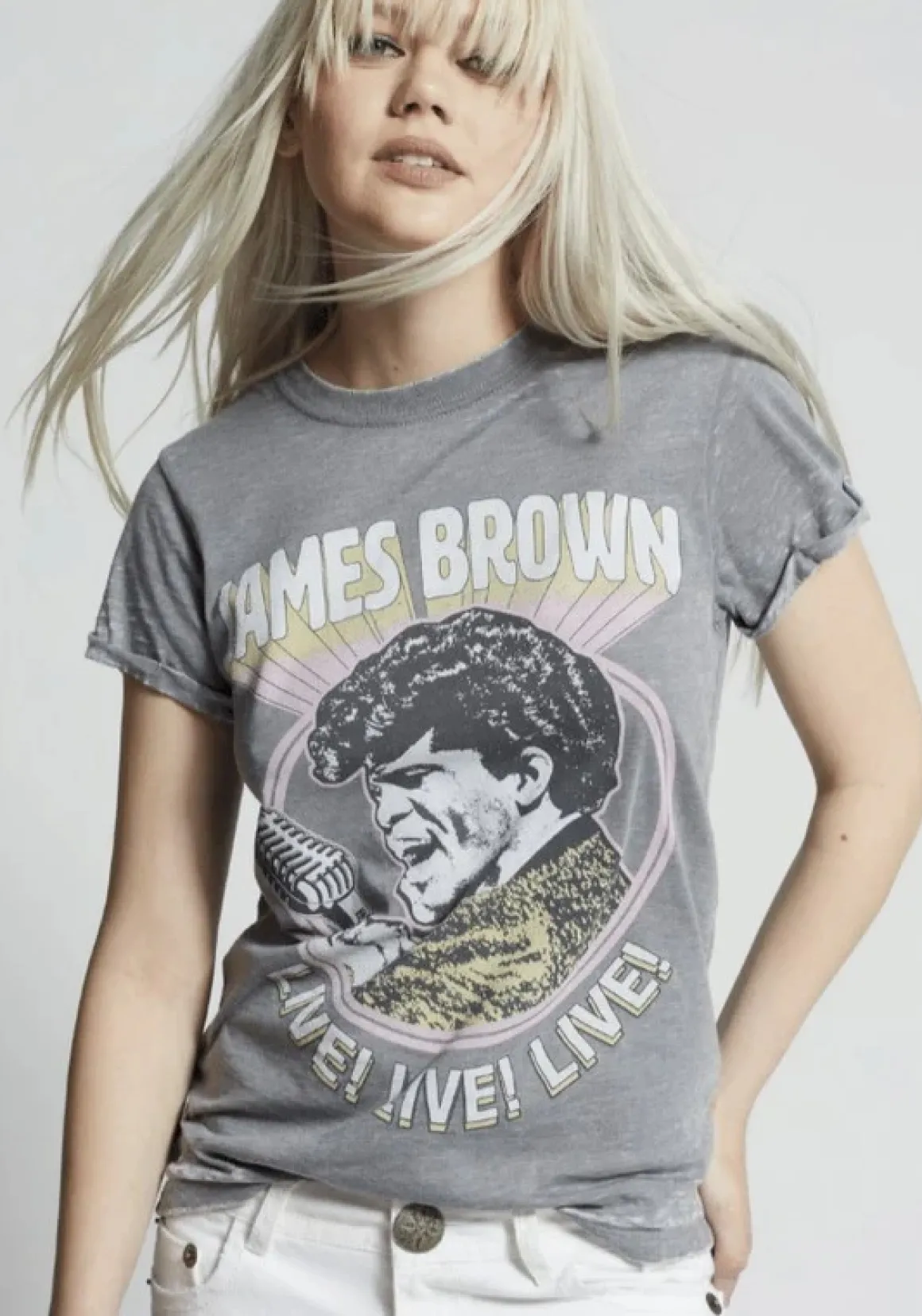 James Brown Live! Band Tee