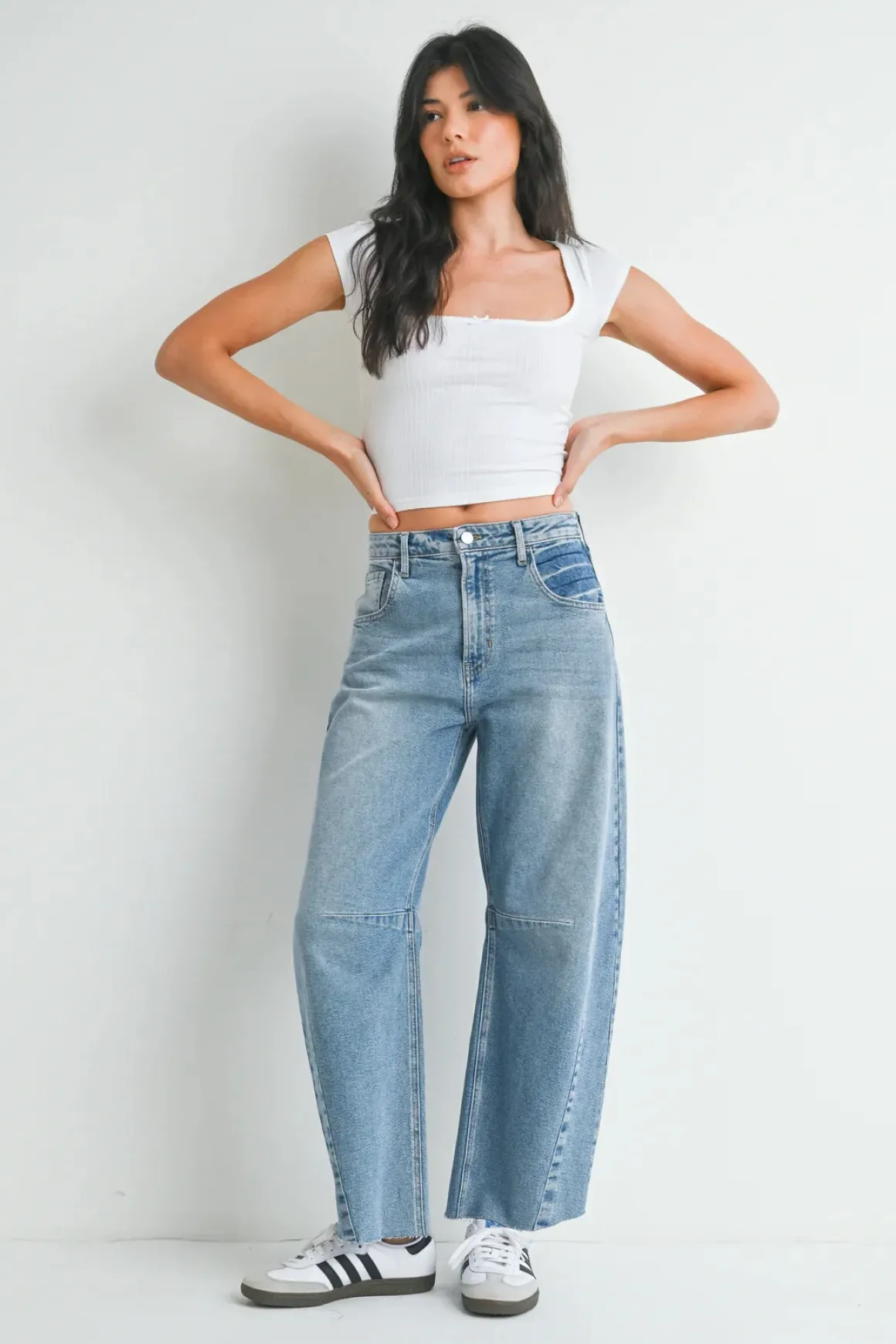 just_black_denim_seamed_b_2.webp Just Black Denim Seamed Barrel Jeans