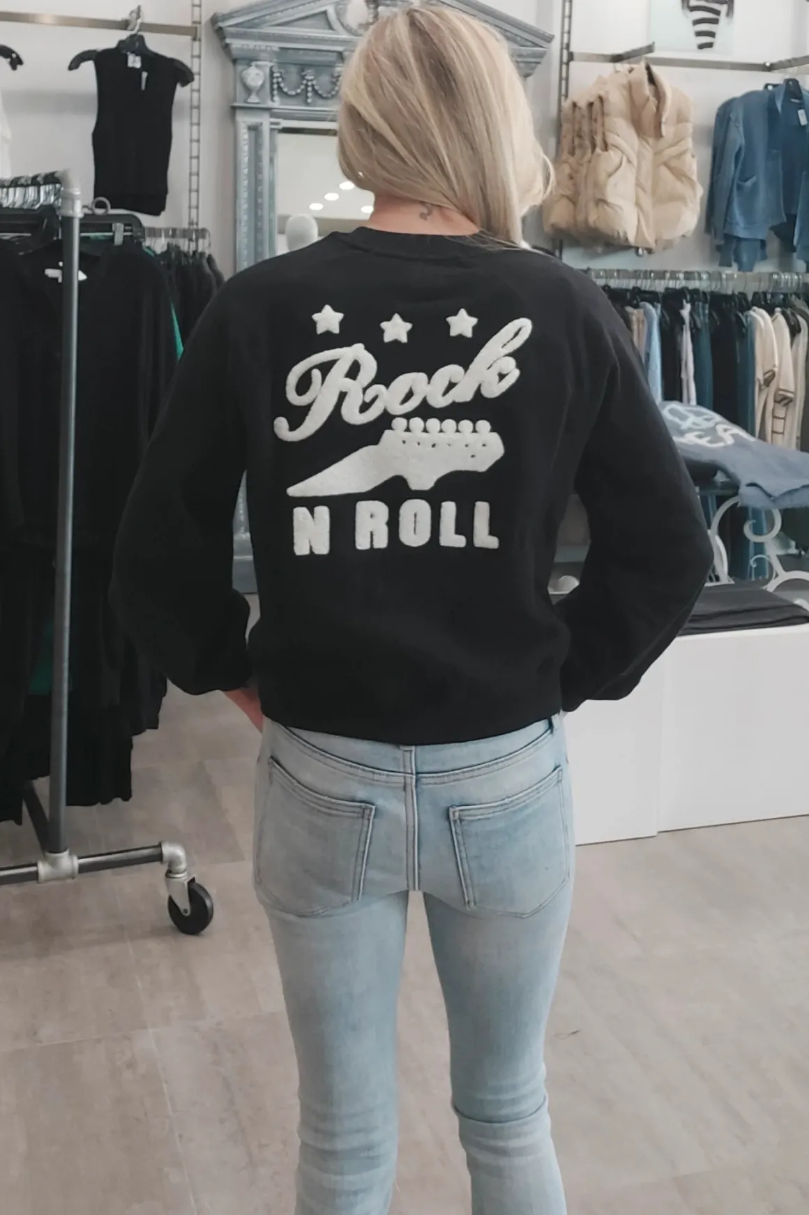 Just Madison Rock N Roll Sweatshirt