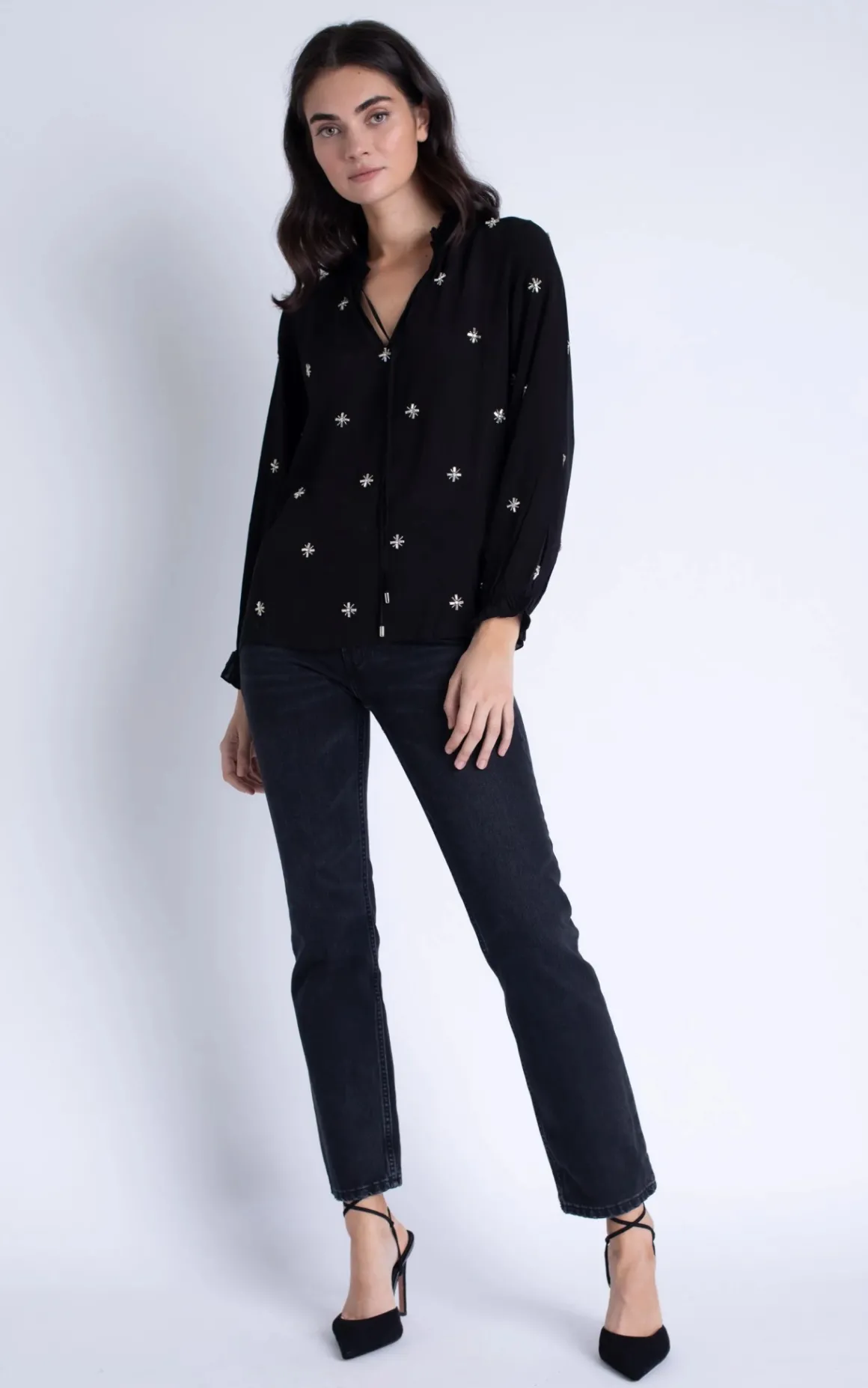 Karina Grimaldi Melissa Shirt *FINAL SALE*
