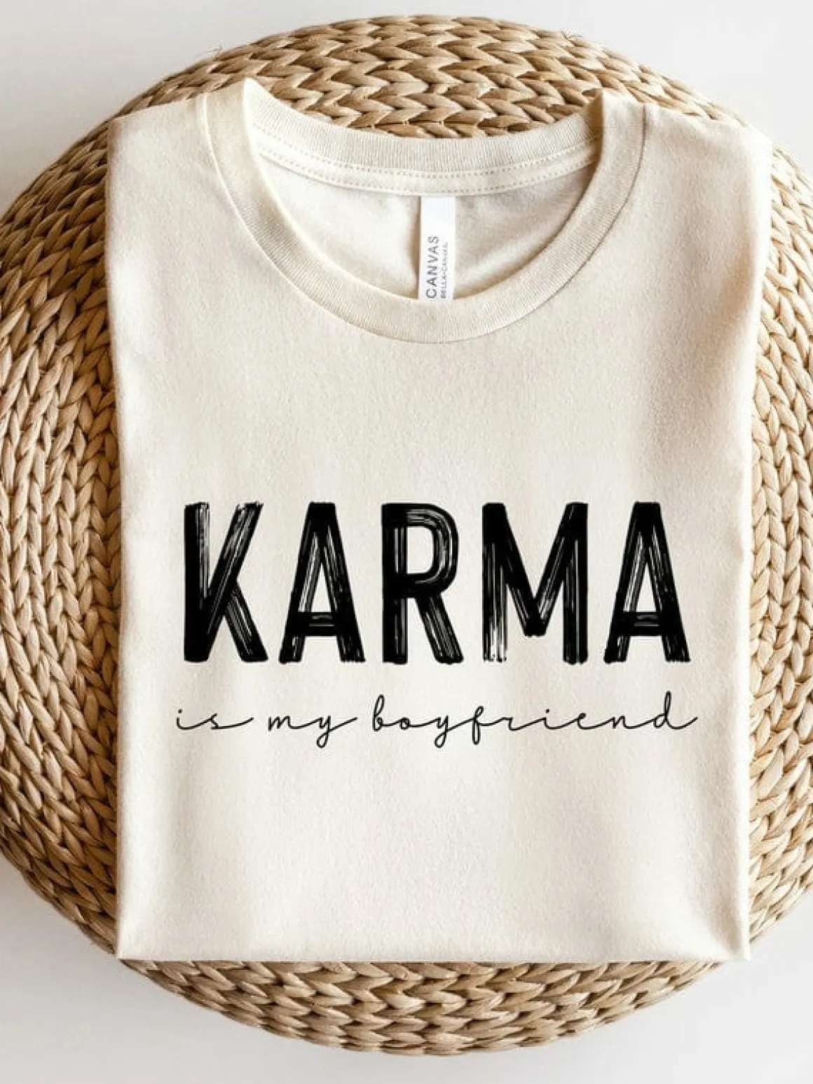 karma_is_my_boyfriend_gra_3.webp Karma is my Boyfriend Graphic Crew Neck Tee *Online Only*