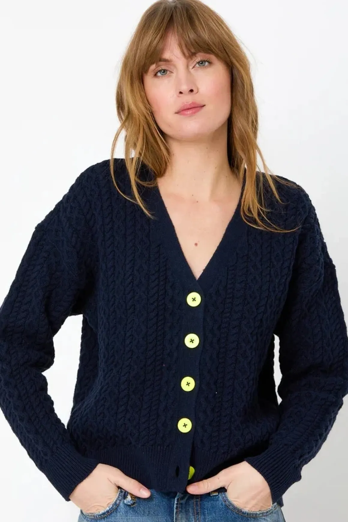 Kerri Rosenthal Suzanne Add Love Cardigan