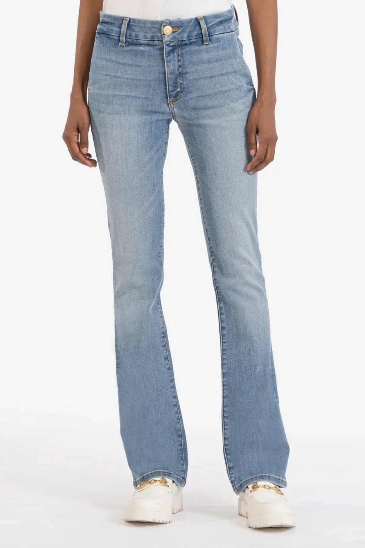 Kut From The Kloth Natalie Mid Rise Trouser Bootcut
