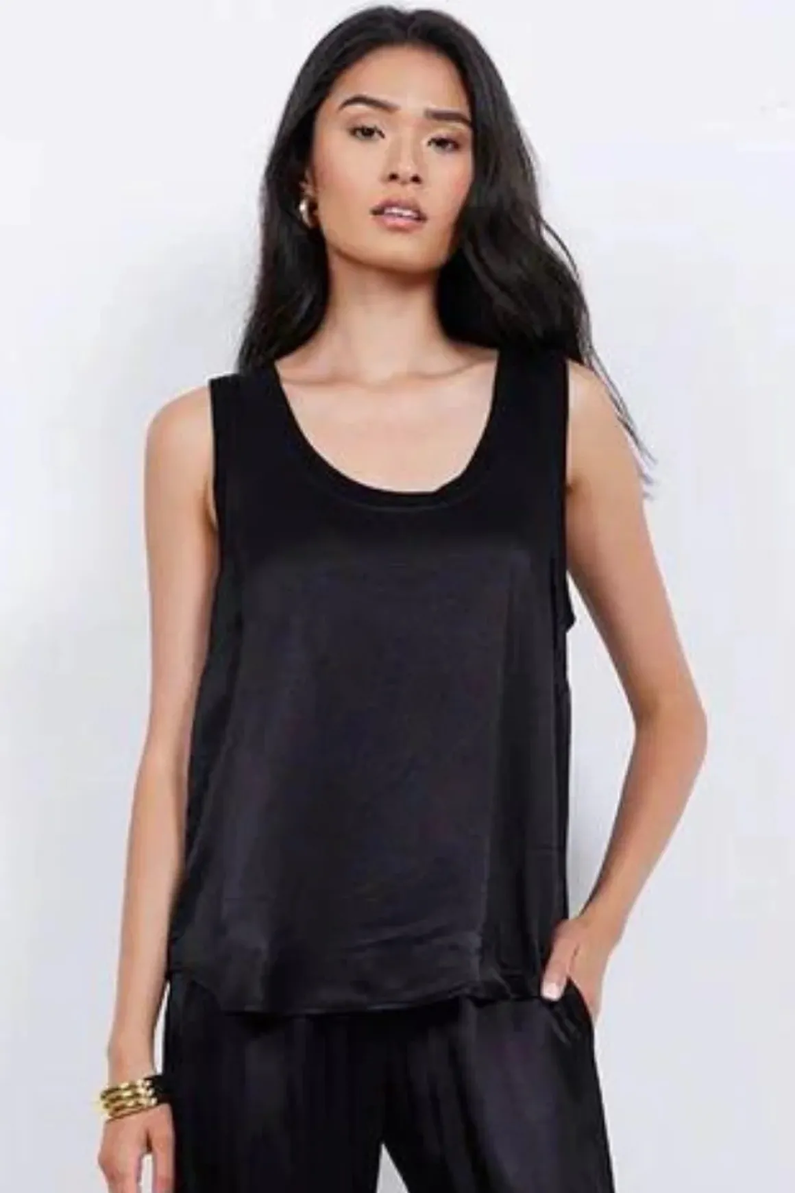 LA Made Silky You Rib Tank