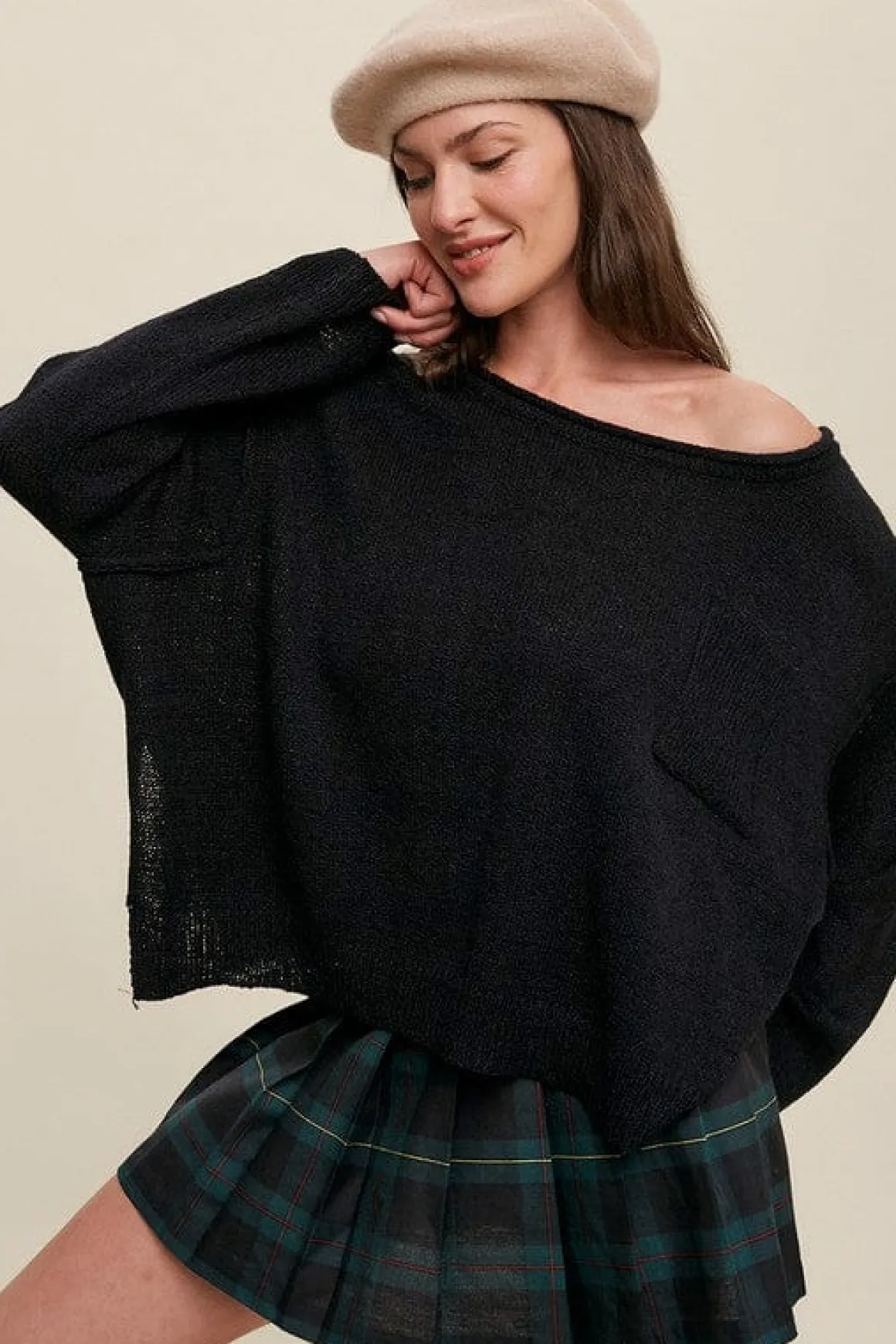 light_weight_wide_neck_cr_3.webp Light Weight Wide Neck Crop Pullover Knit Sweater *Online Only*