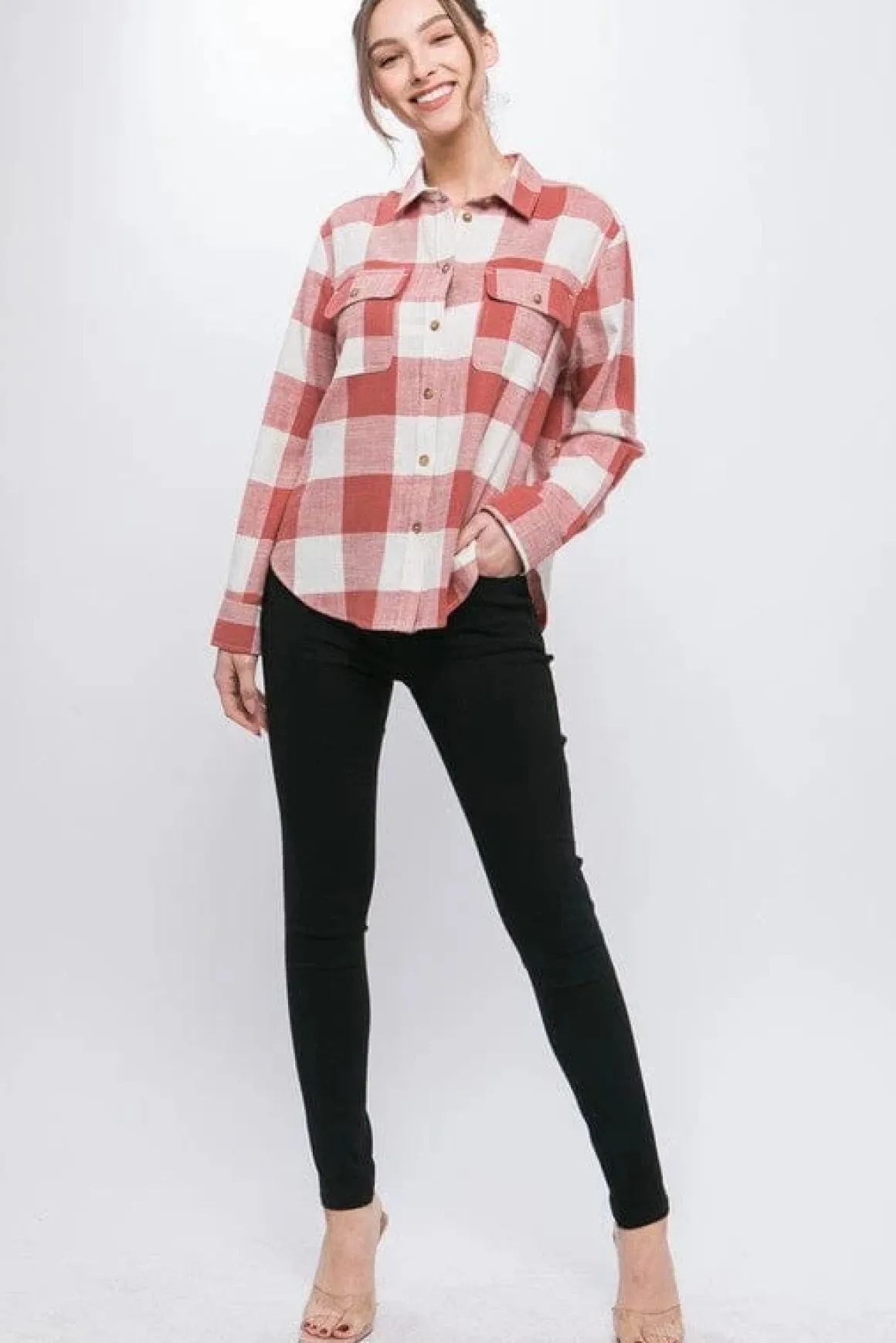 lightweight_plaid_button__10.webp Lightweight Plaid Button Down Top *Online Only*
