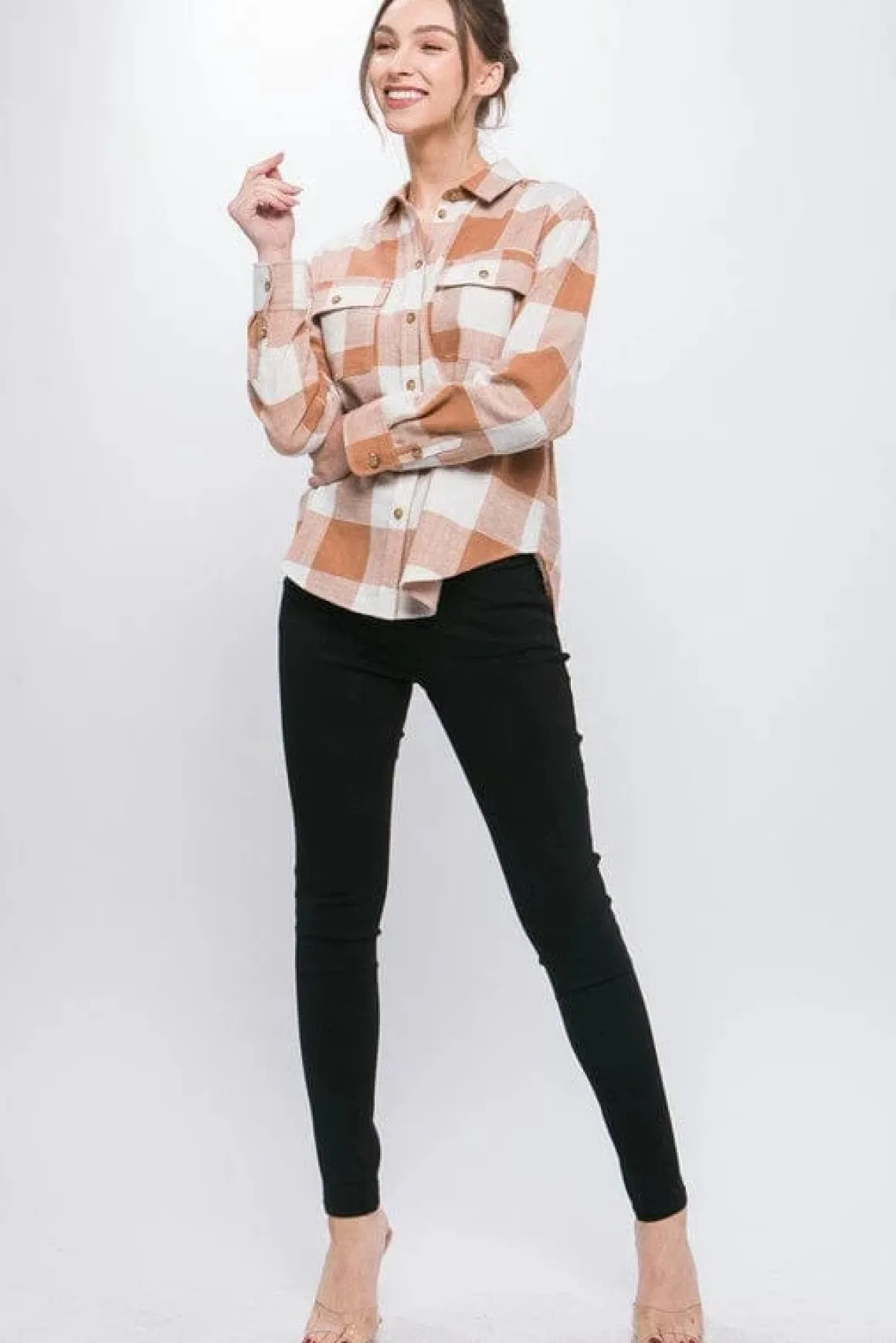 lightweight_plaid_button__4.webp Lightweight Plaid Button Down Top *Online Only*