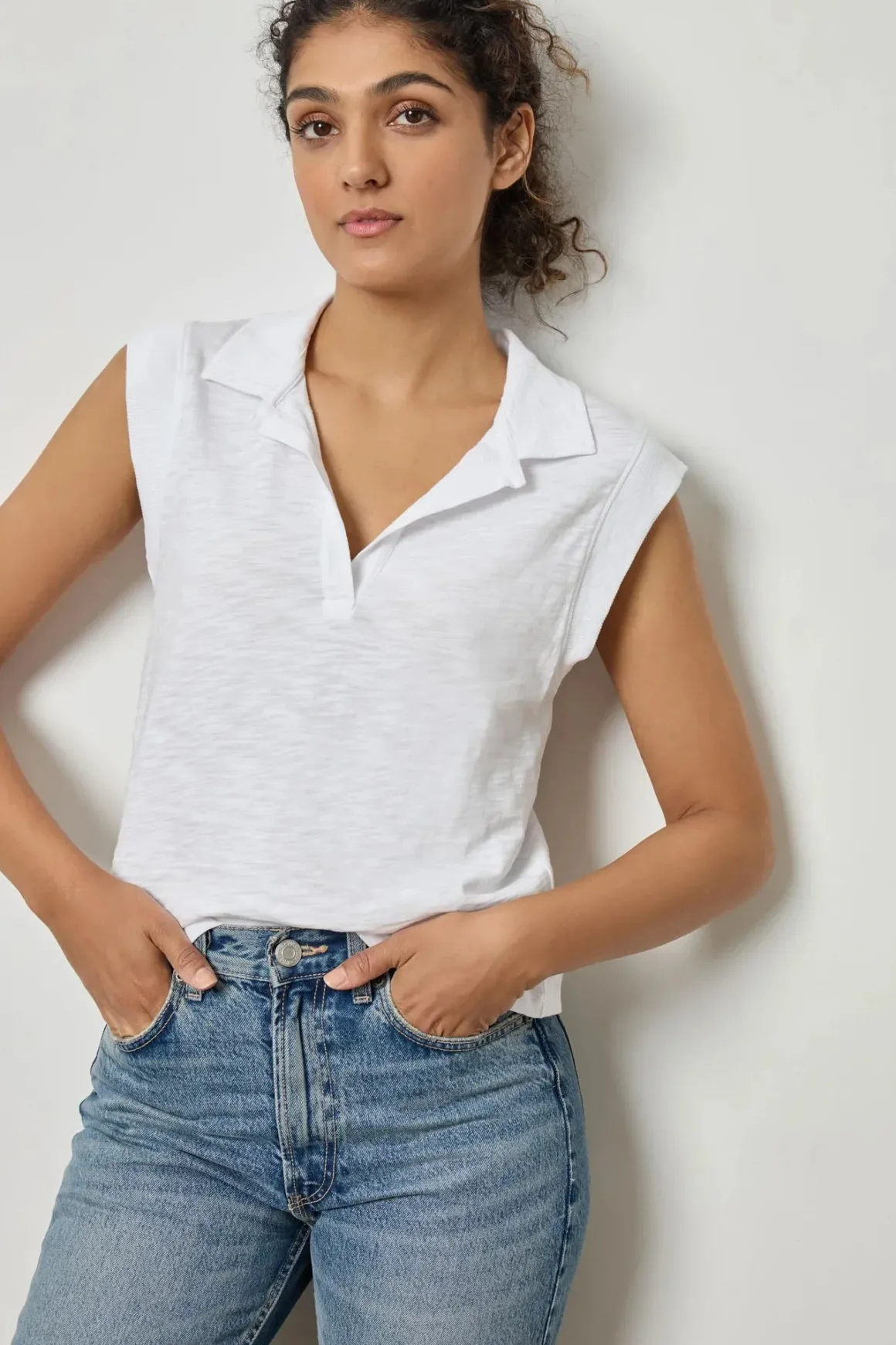 lilla_p_cap_sleeve_polo_s_2.webp Lilla P Cap Sleeve Polo Shirt