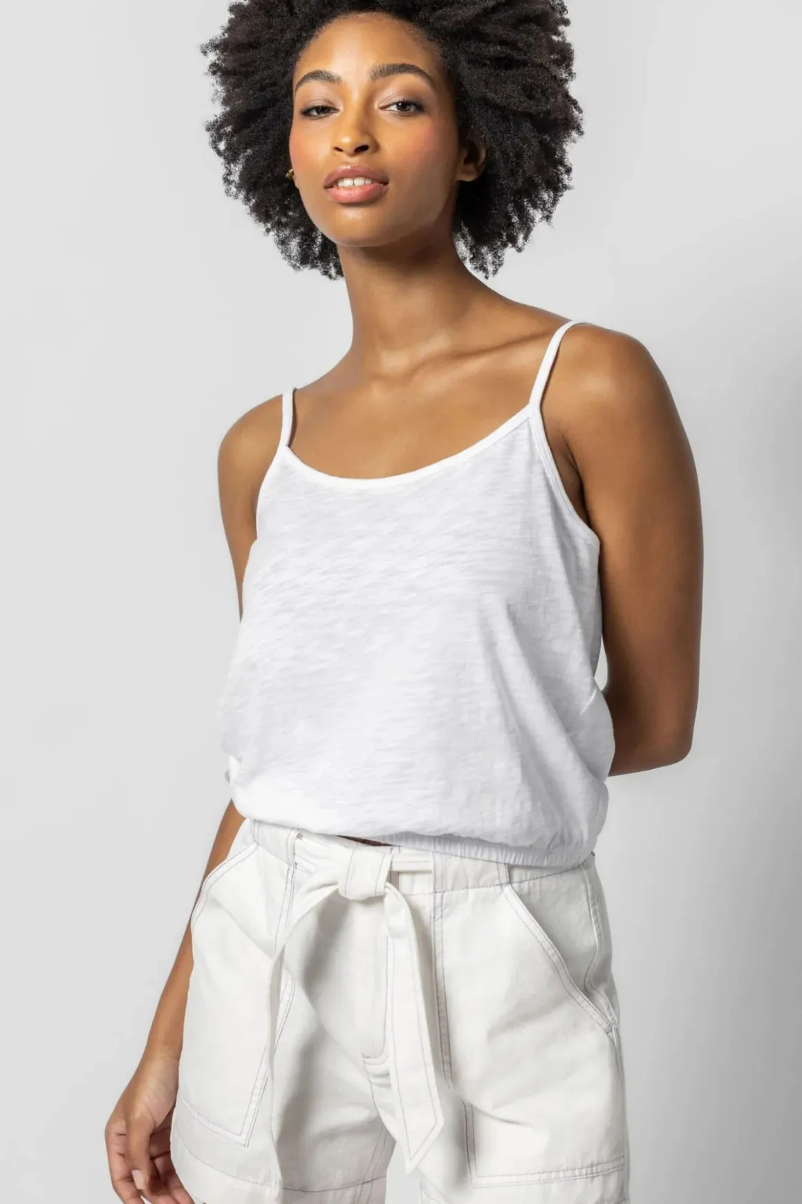 lilla_p_elastic_hem_cami_2.webp Lilla P Elastic Hem Cami
