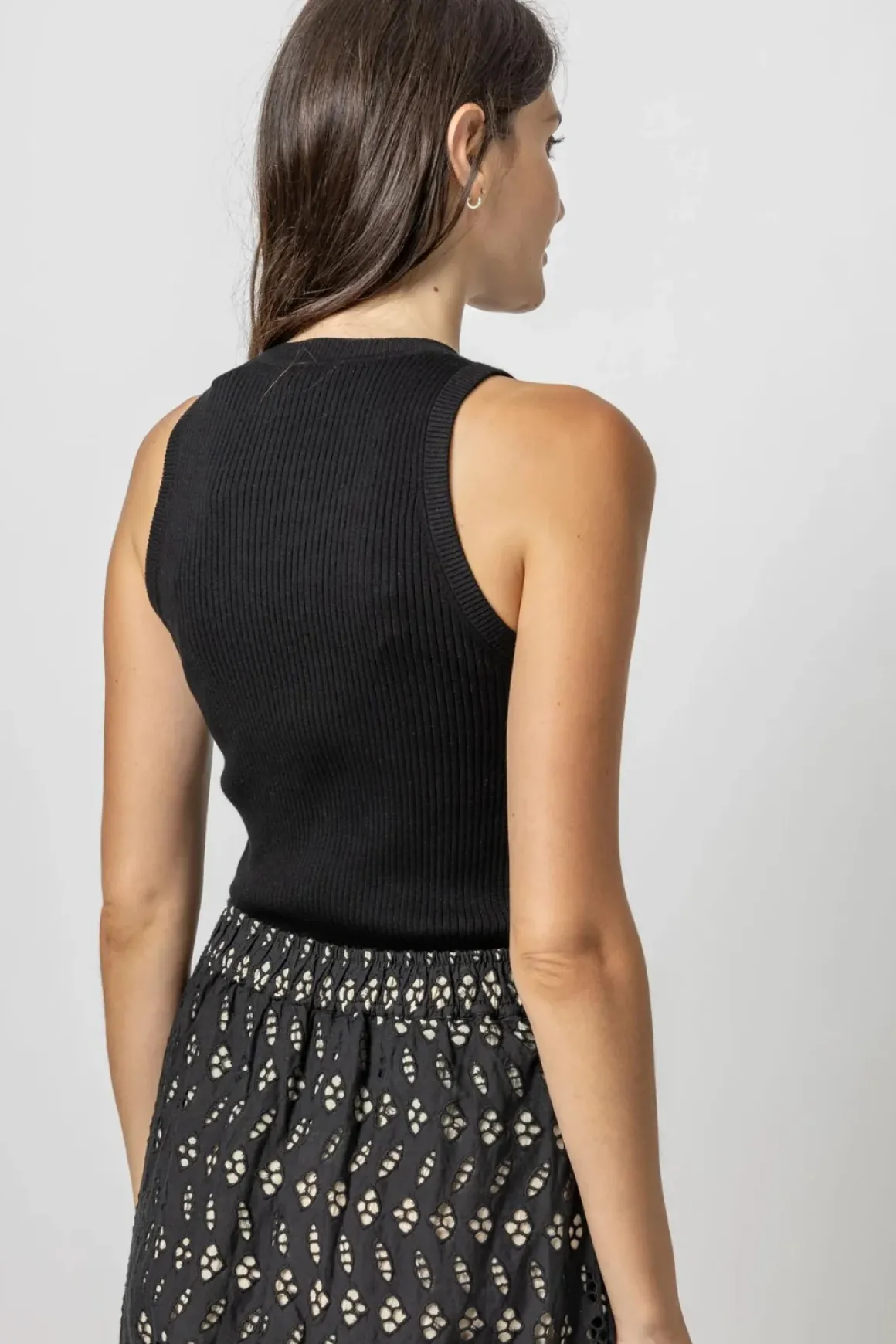 lilla_p_perfect_rib_tank__2.webp Lilla P Perfect Rib Tank Sweater *FINAL SALE*