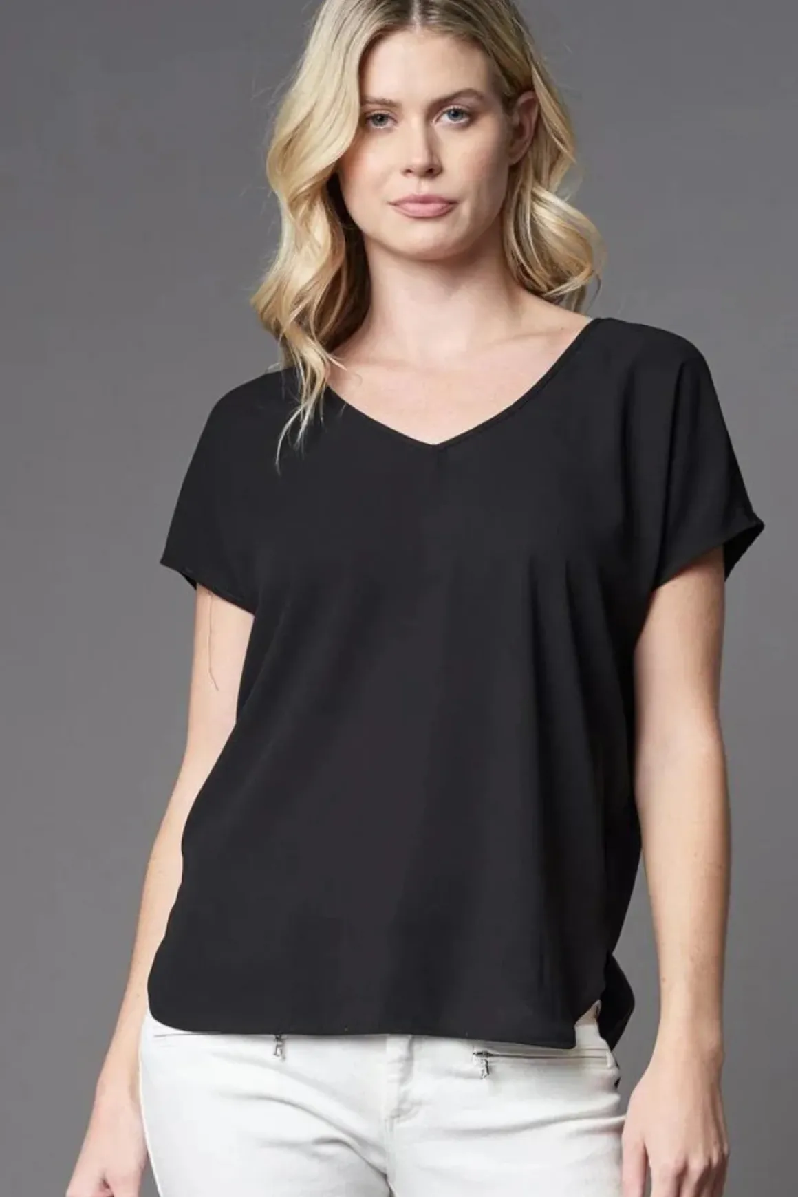 Lola & Sophie Hybrid Drop Shoulder Tee *FINAL SALE*