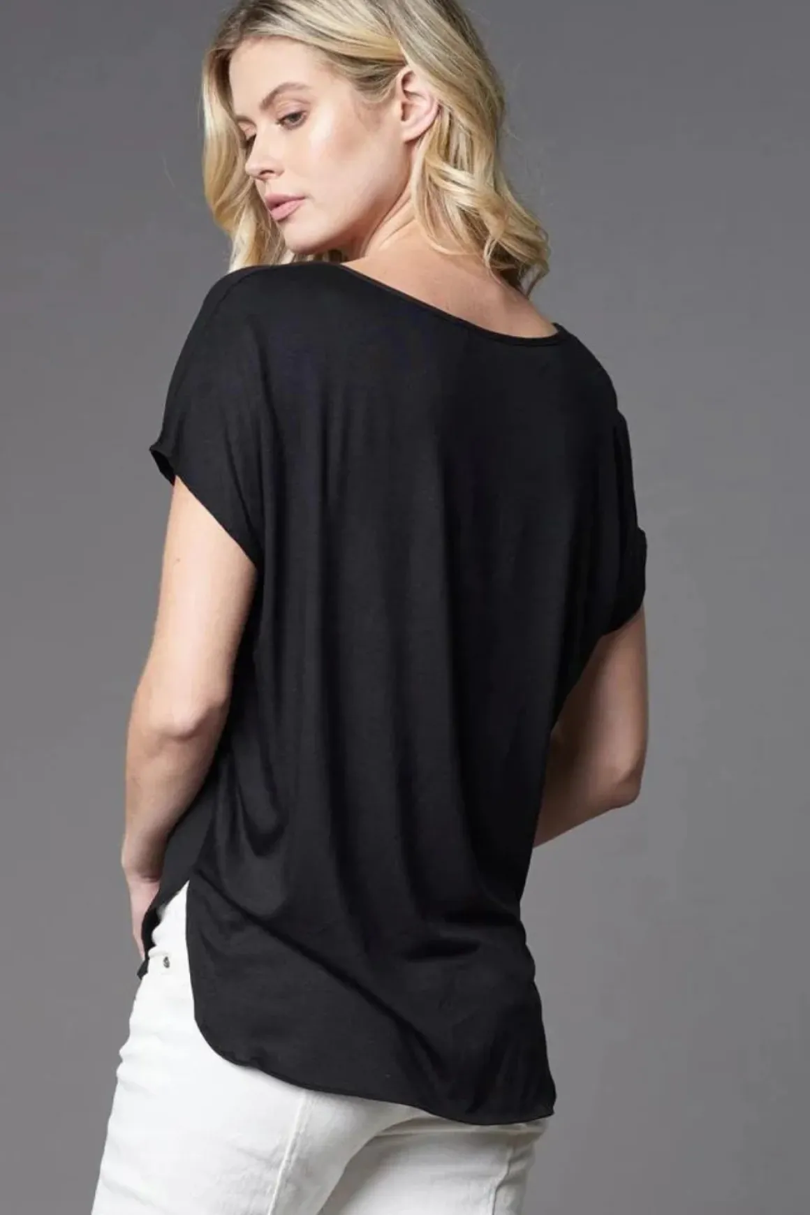 Lola & Sophie Hybrid Drop Shoulder Tee *FINAL SALE*