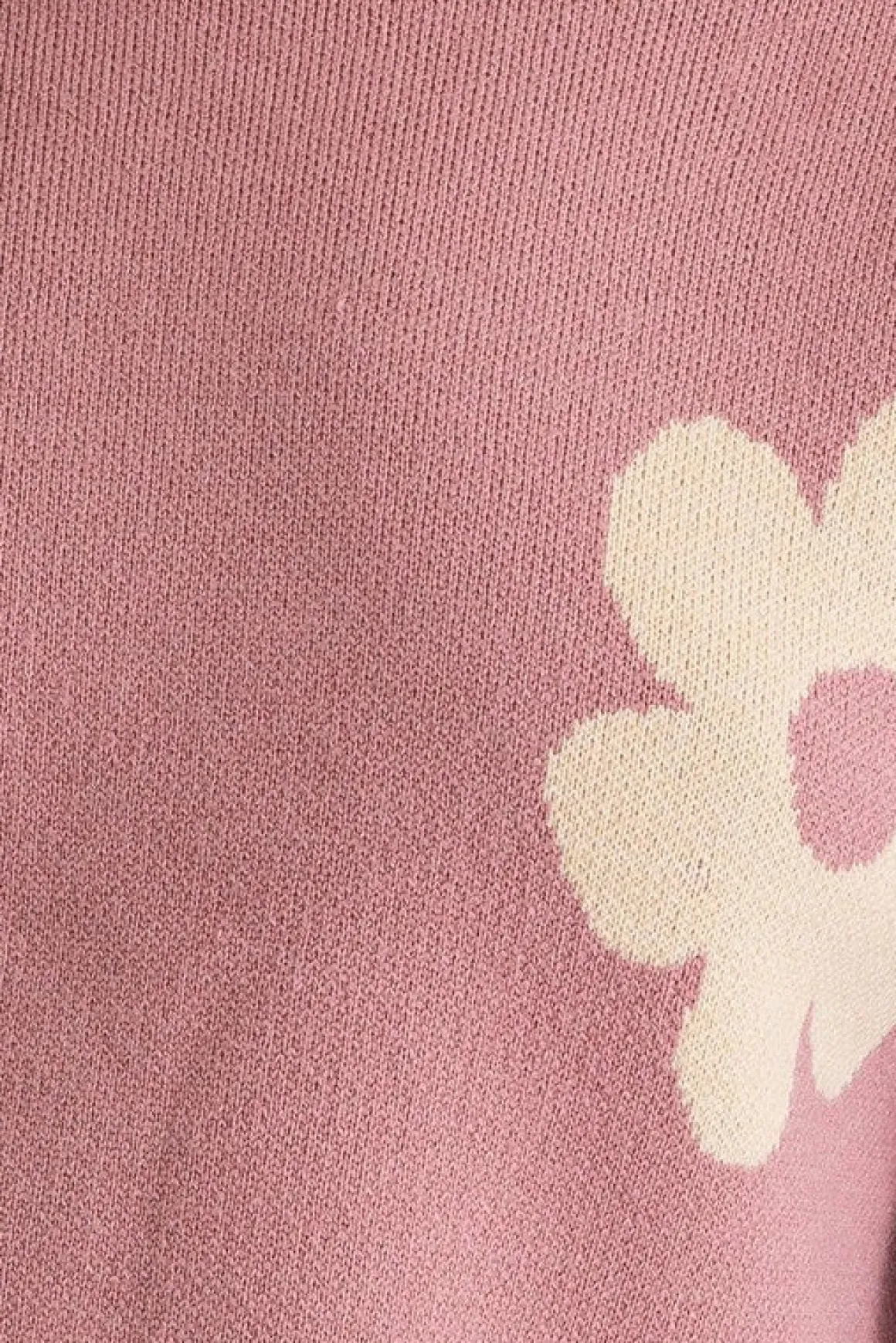 long_sleeve_crop_sweater__6.webp Long Sleeve Crop Sweater with Daisy Pattern * Online Only*
