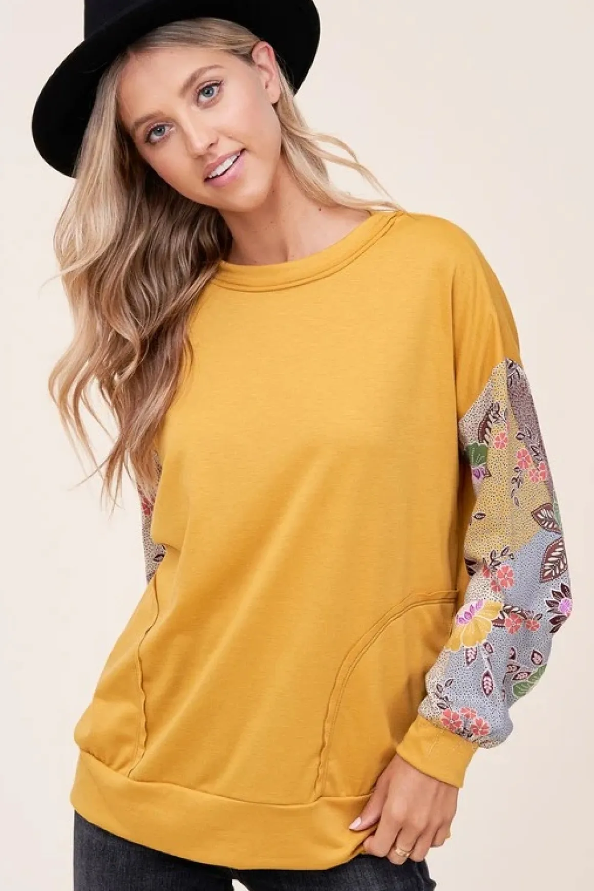 Long Sleeve Floral Top *Online Only*