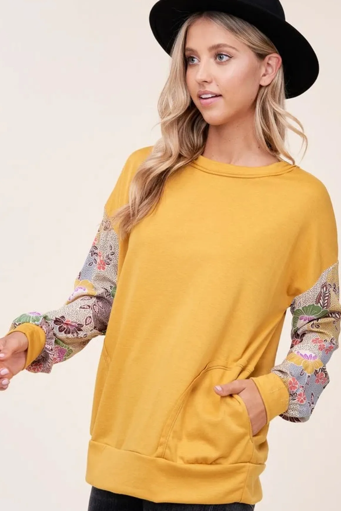 Long Sleeve Floral Top *Online Only*