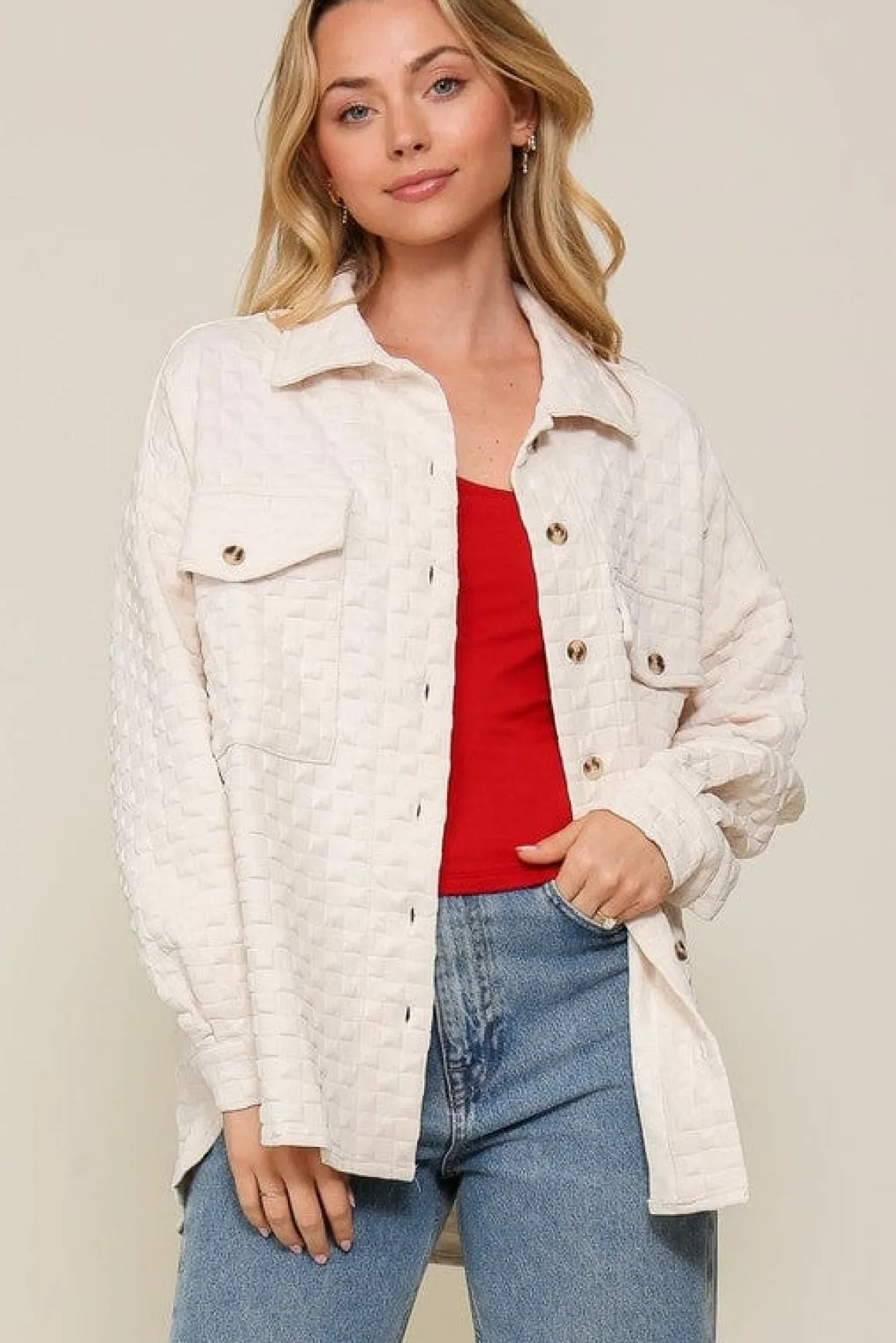 long_sleeve_quilted_butto_3.webp Long Sleeve Quilted Button Down Jacket *Online Only*
