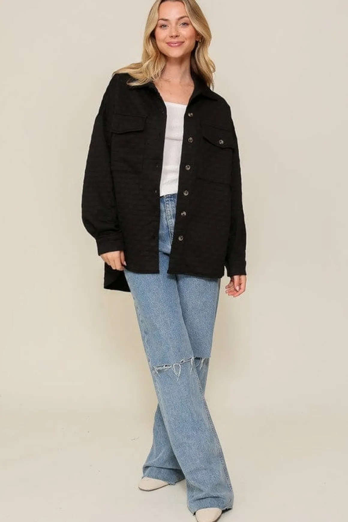 long_sleeve_quilted_butto_6.webp Long Sleeve Quilted Button Down Jacket *Online Only*