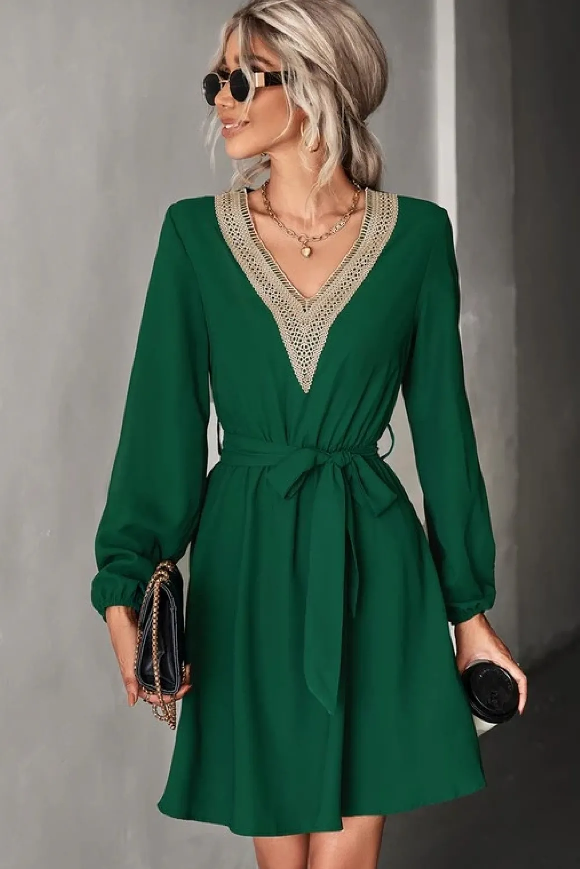 long_sleeve_vneck_dress_o_3.webp Long Sleeve V-Neck Dress *Online Only*