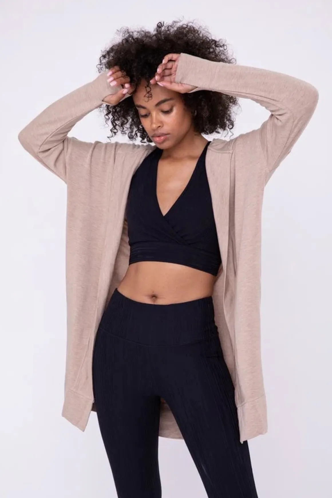 Longline Hooded Cardigan *Online Only*