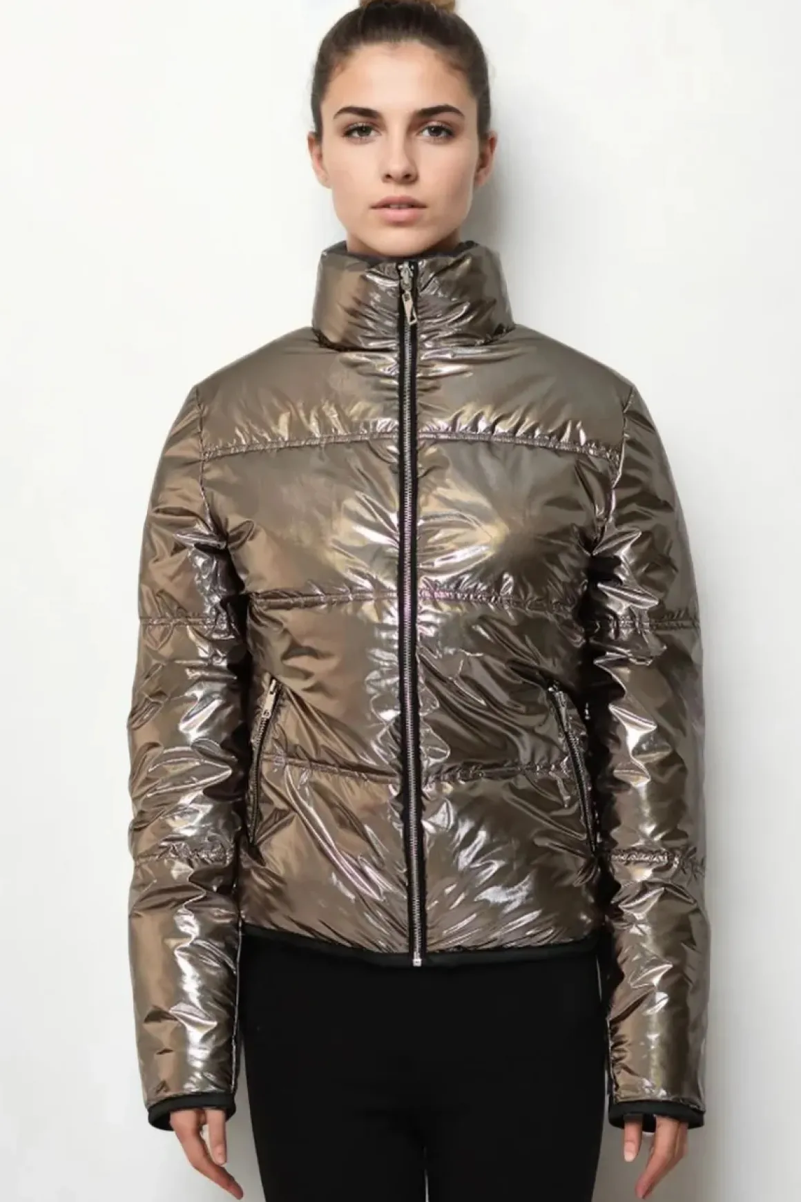Lonnys Chrome Zip Jacket *FINAL SALE*