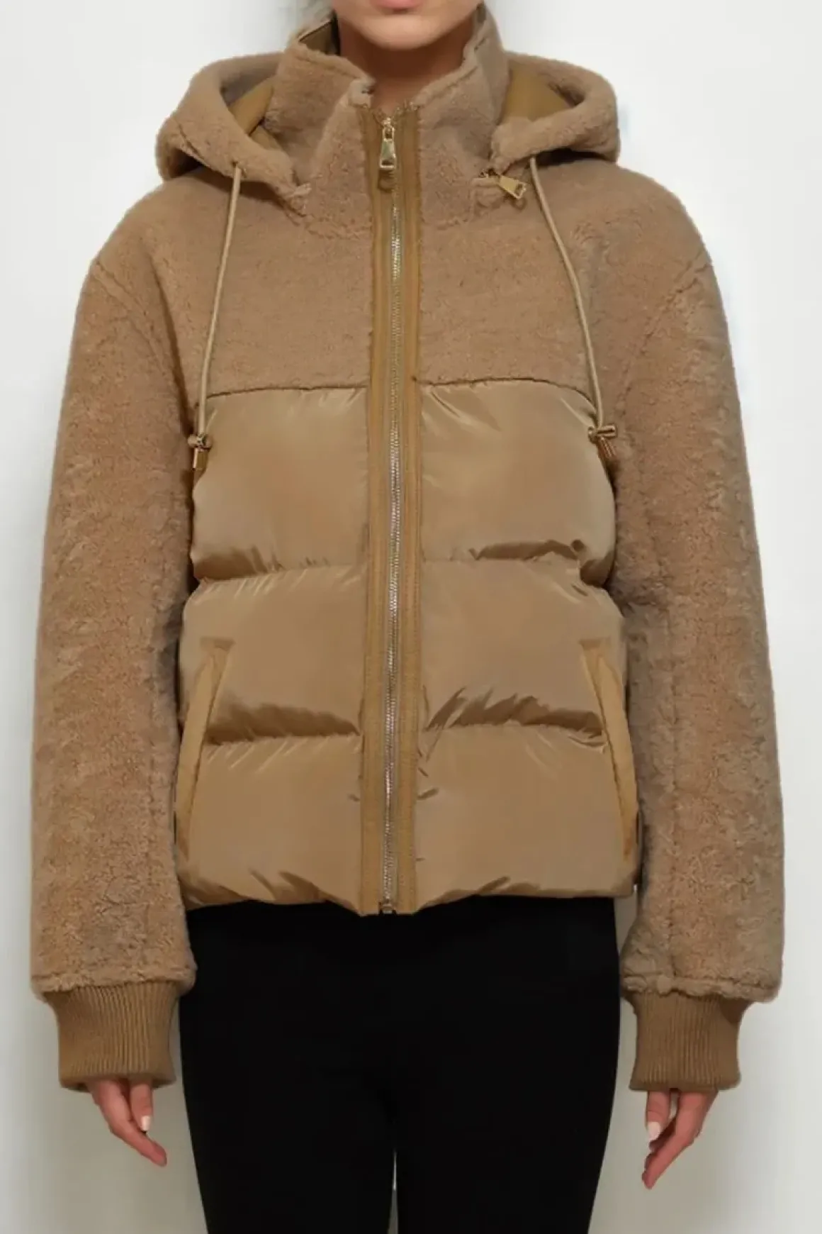 Lonnys Faux Fur Hooded Jacket