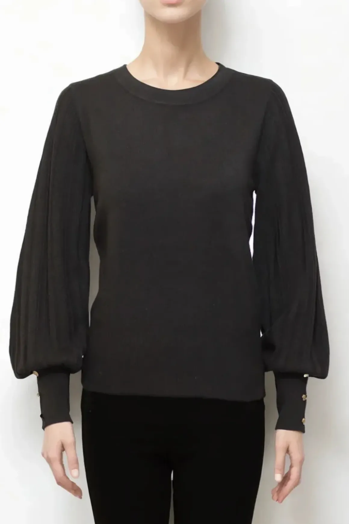 Lonnys Puff Sleeve Crewneck