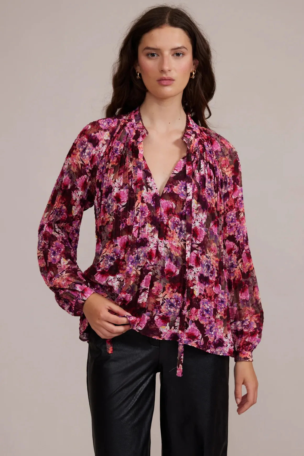 Lucy Paris Femine Floral Blouse