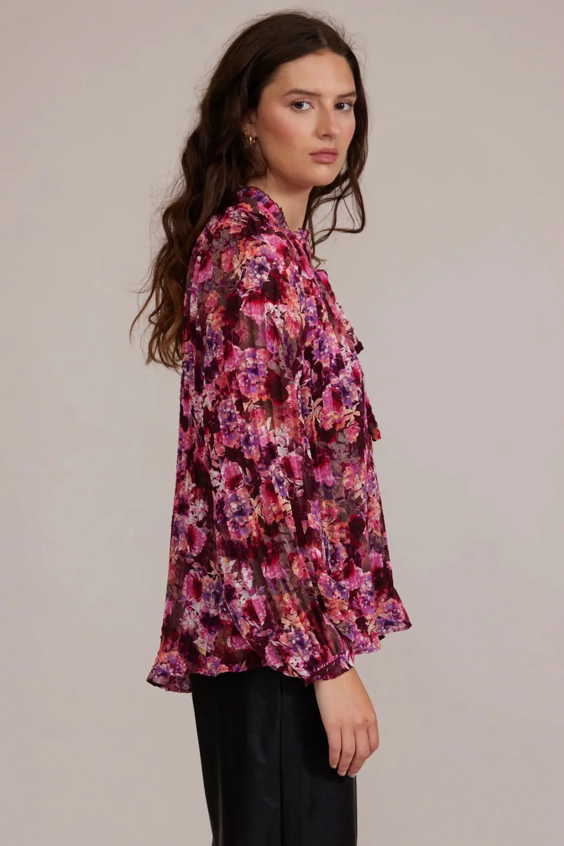 Lucy Paris Femine Floral Blouse