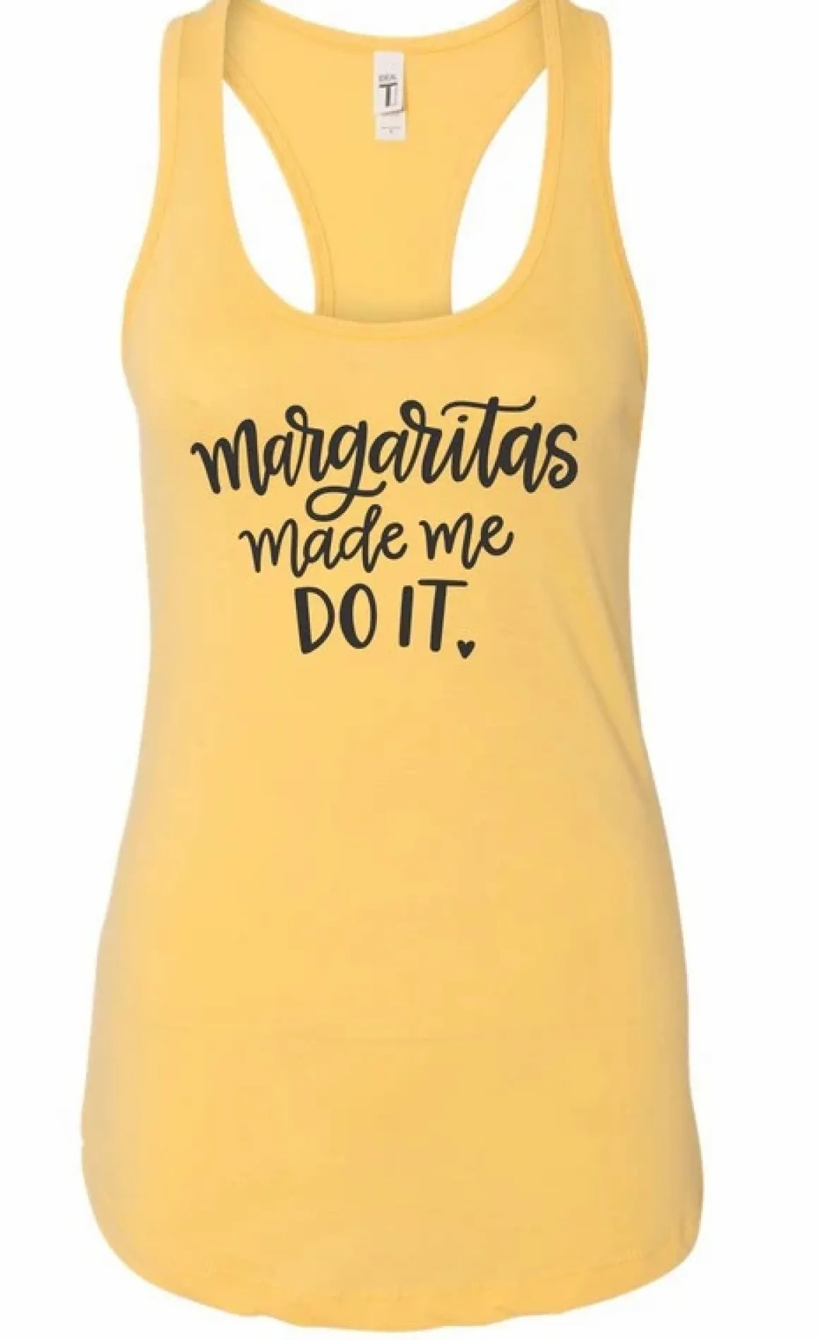 Margaritas Made Me Do It Summer Graphic Tank *Online Only*