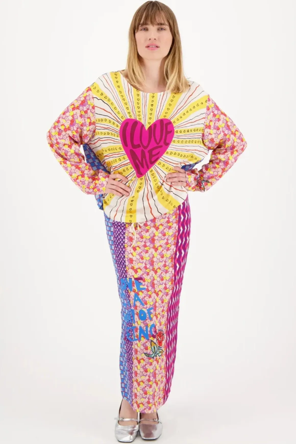 Me369 Beatrice Blouson Top