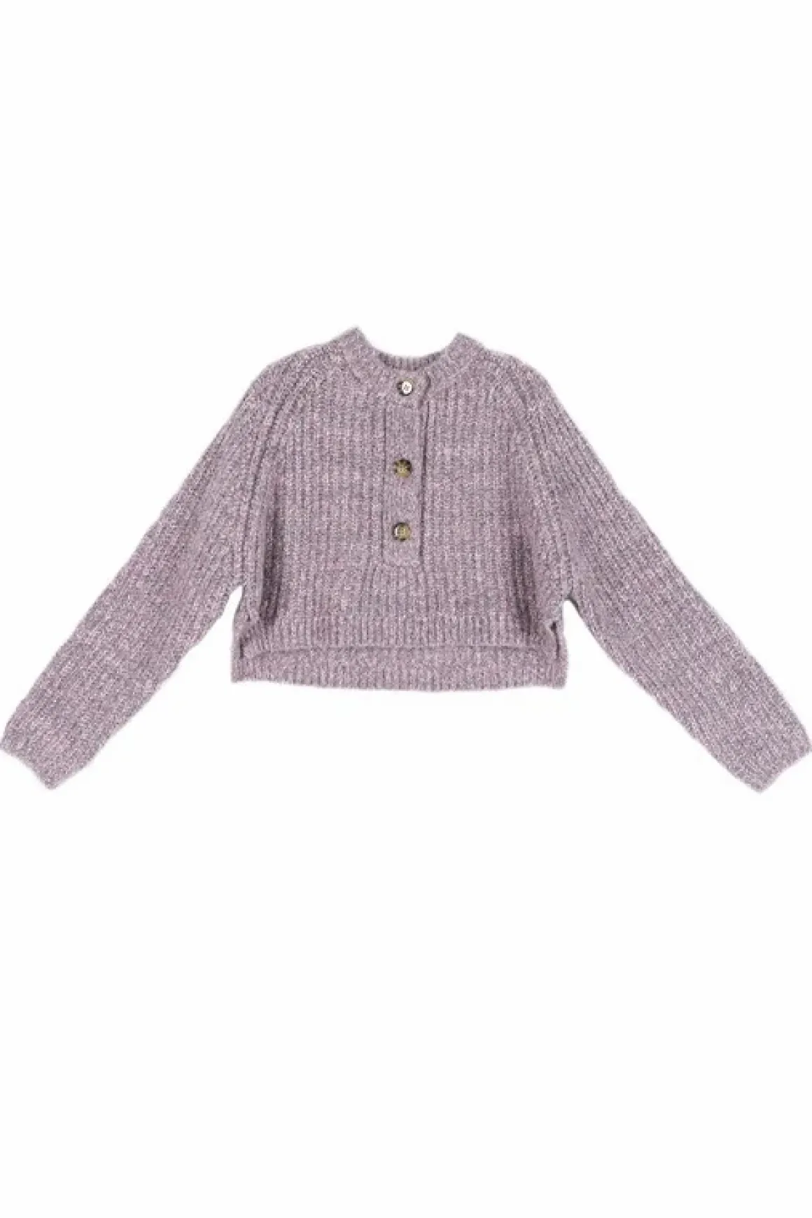 melange_half_button_sweat_20.webp Melange Half Button Sweater *Online Only*