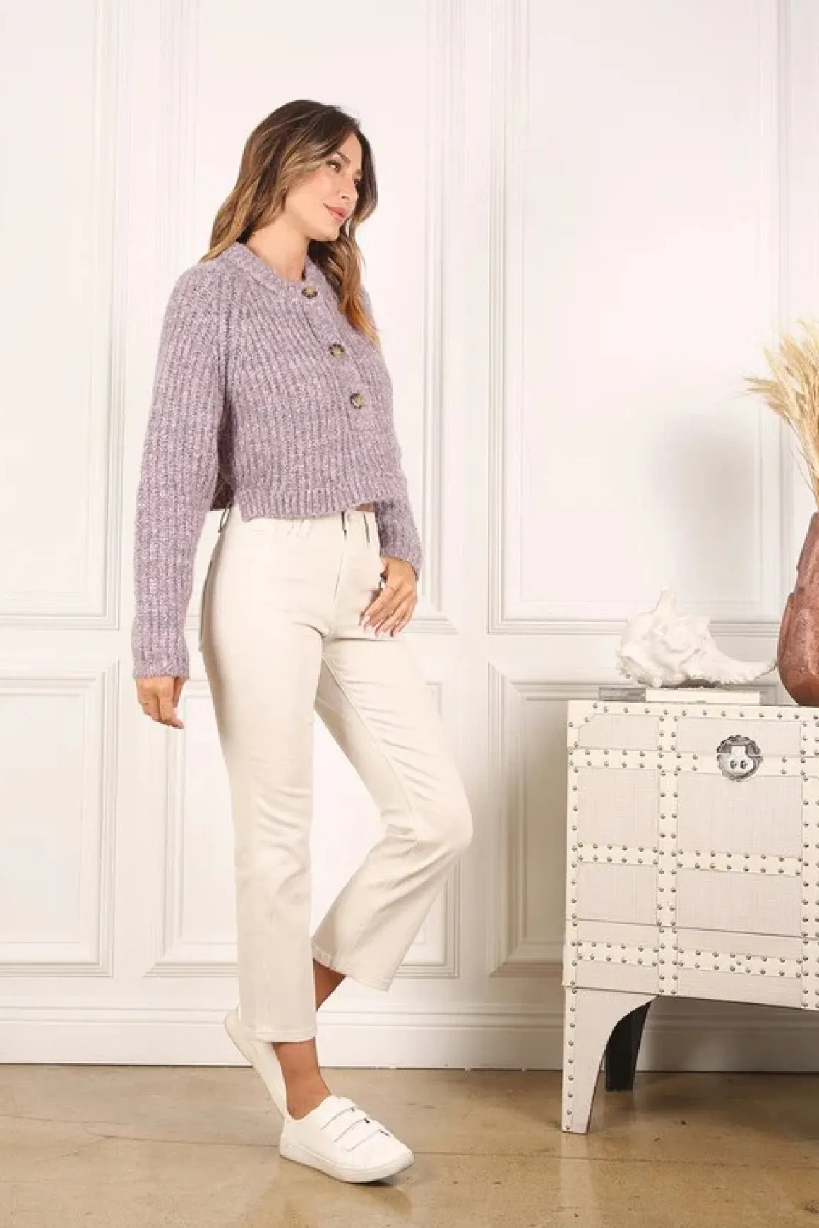 melange_half_button_sweat_8.webp Melange Half Button Sweater *Online Only*
