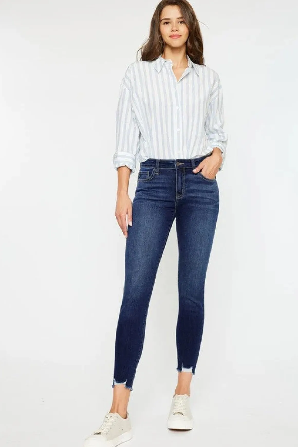 Mid RIse Ankle Skinny Jeans *Online Only*
