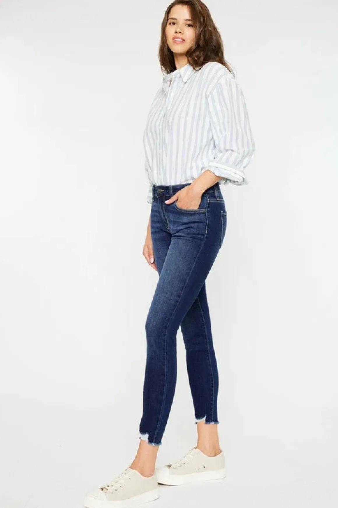 Mid RIse Ankle Skinny Jeans *Online Only*