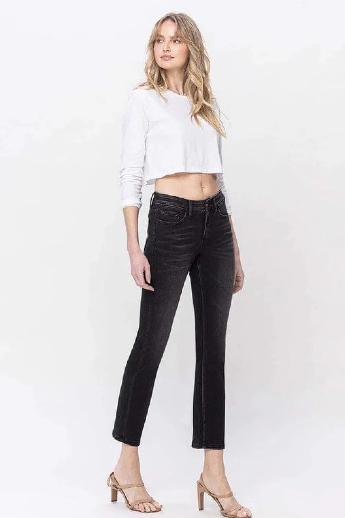 mid_rise_ankle_slim_strai_5.webp Mid Rise Ankle Slim Straight Jeans Flying Monkey *Online Only*