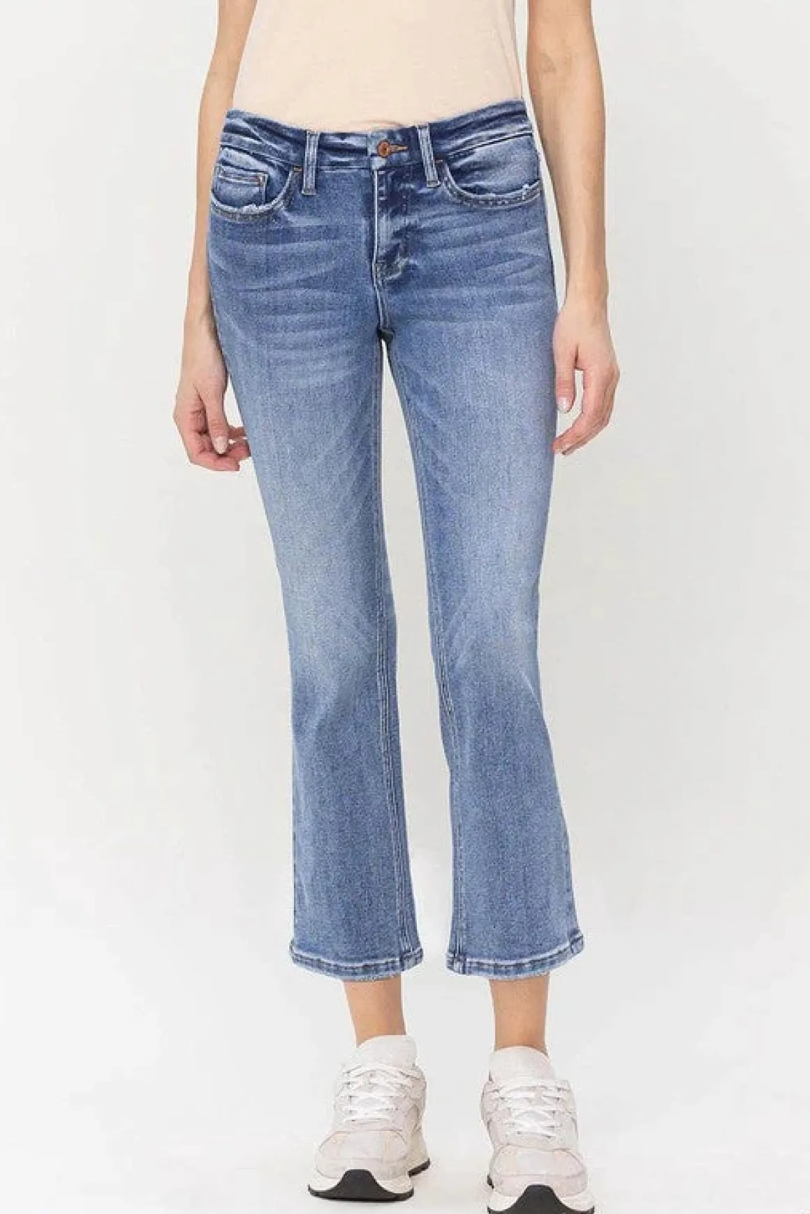 Mid Rise Kick Flare Jeans  *Online Only*