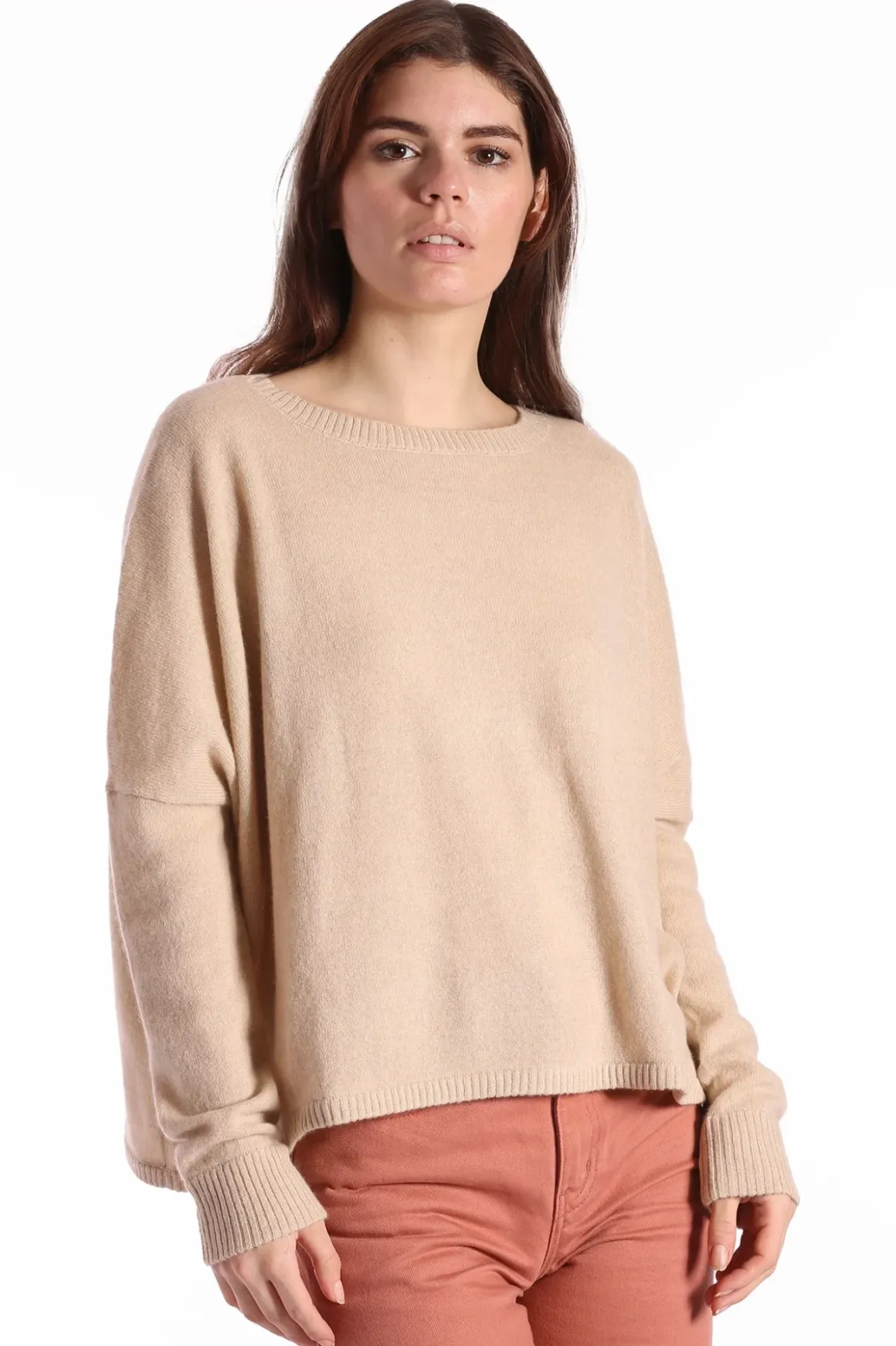 minnie_rose_cashmere_crop_5.webp Minnie Rose Cashmere Cropped Sweater