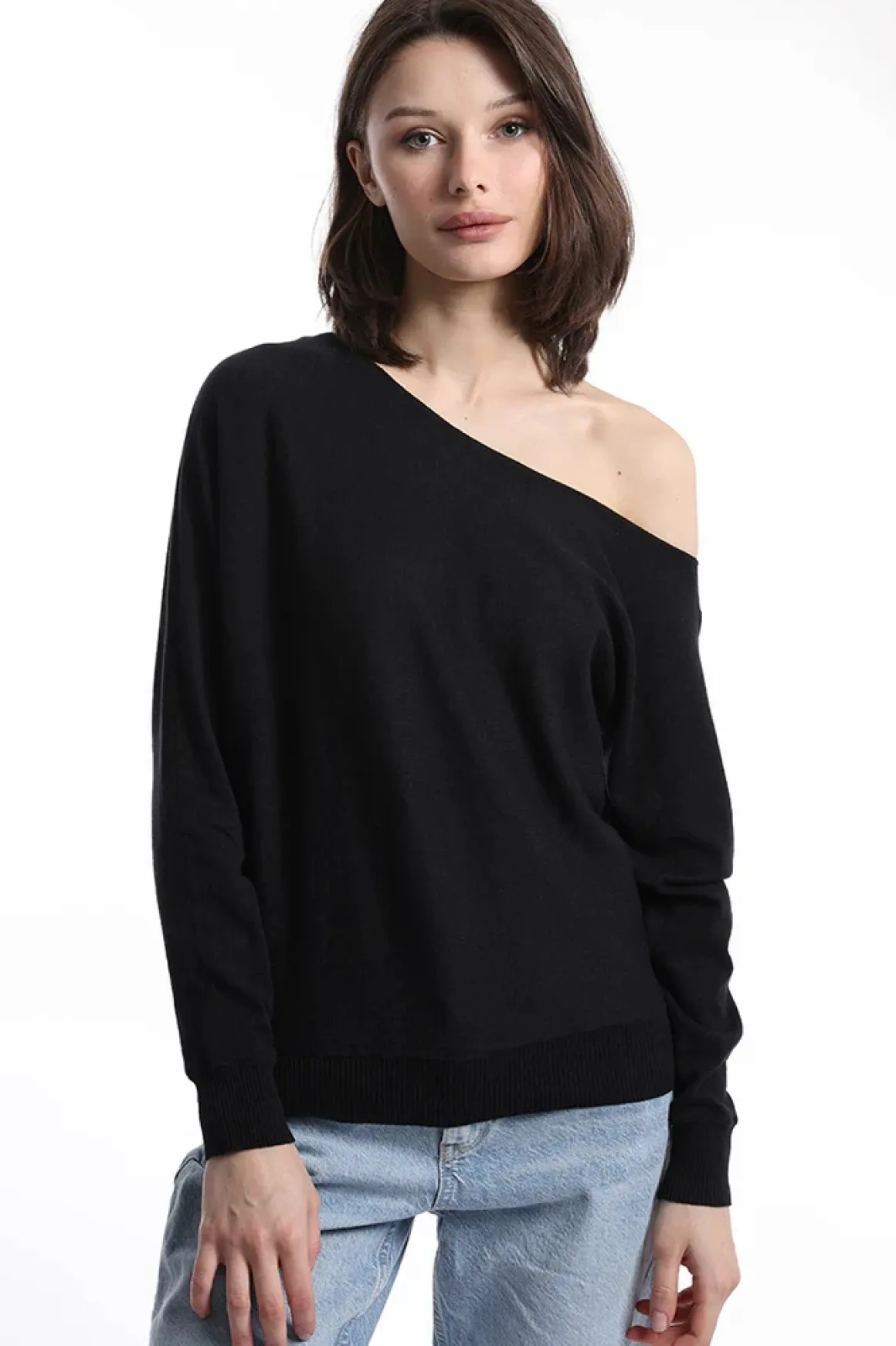 Minnie Rose Cold Shoulder Top
