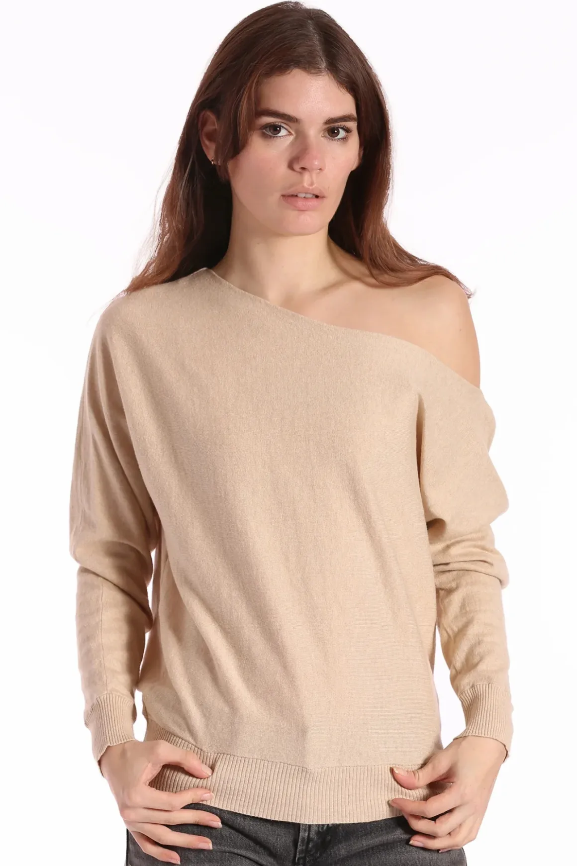 minnie_rose_cold_shoulder_3.webp Minnie Rose Cold Shoulder Top