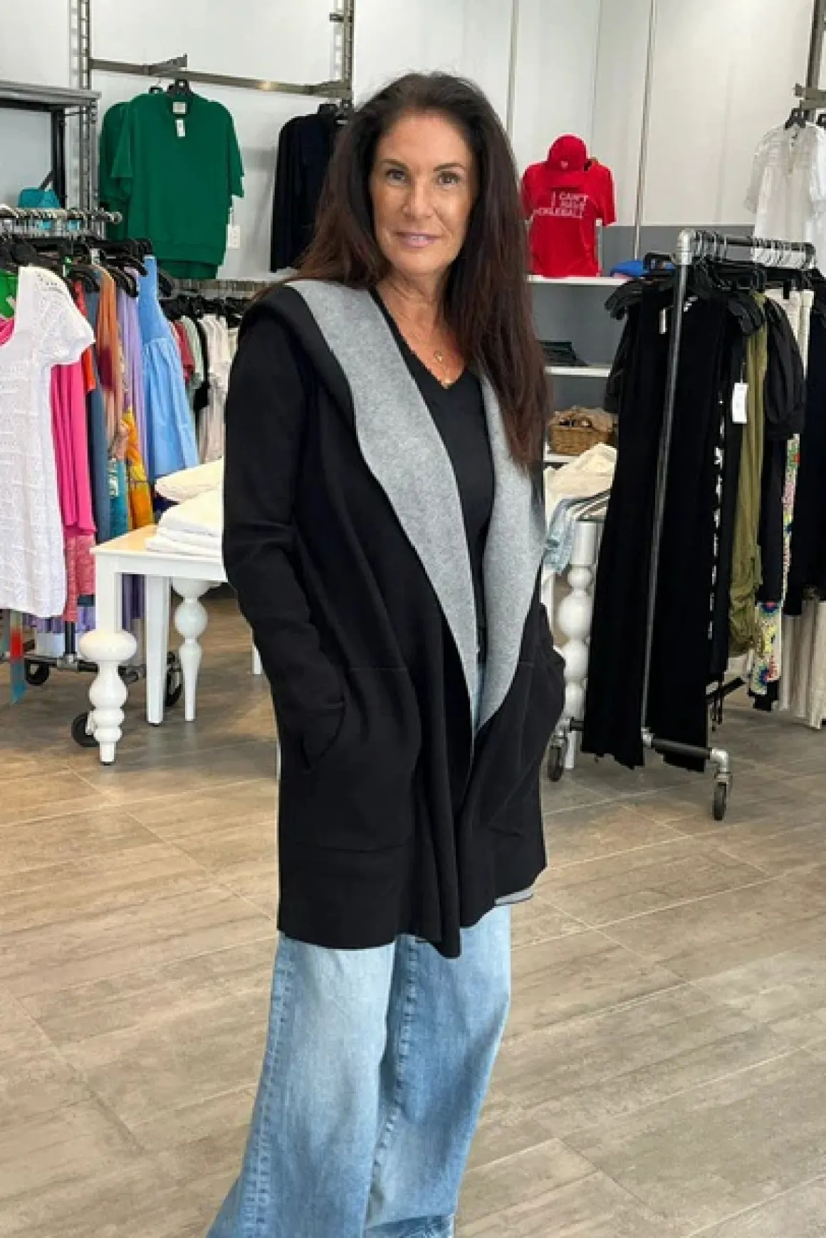 Minnie Rose Hooded Coatigan