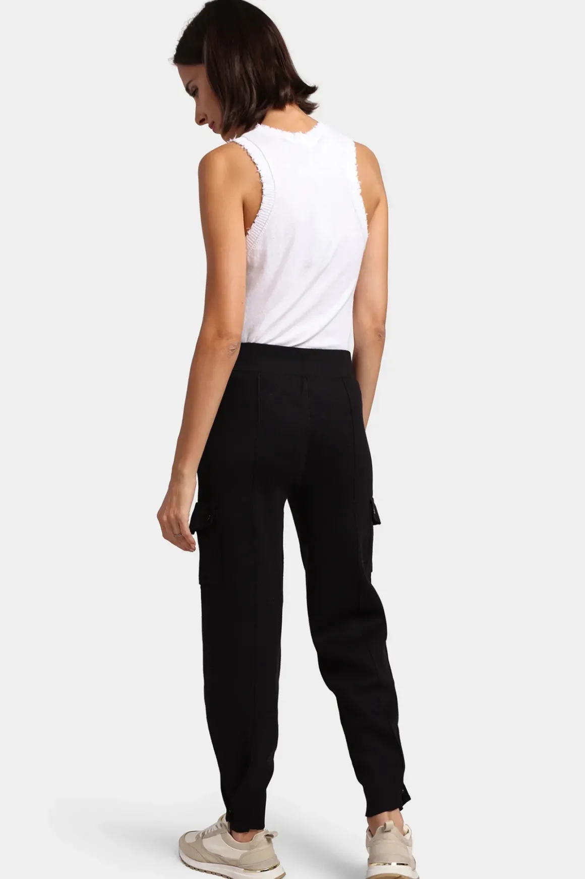 minnie_rose_pleated_snap__2.webp Minnie Rose Pleated Snap Leg Cargo Pant