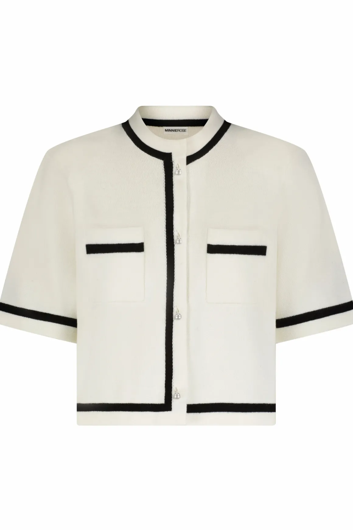 Minnie Rose Short Sleeve Jacket Cardi