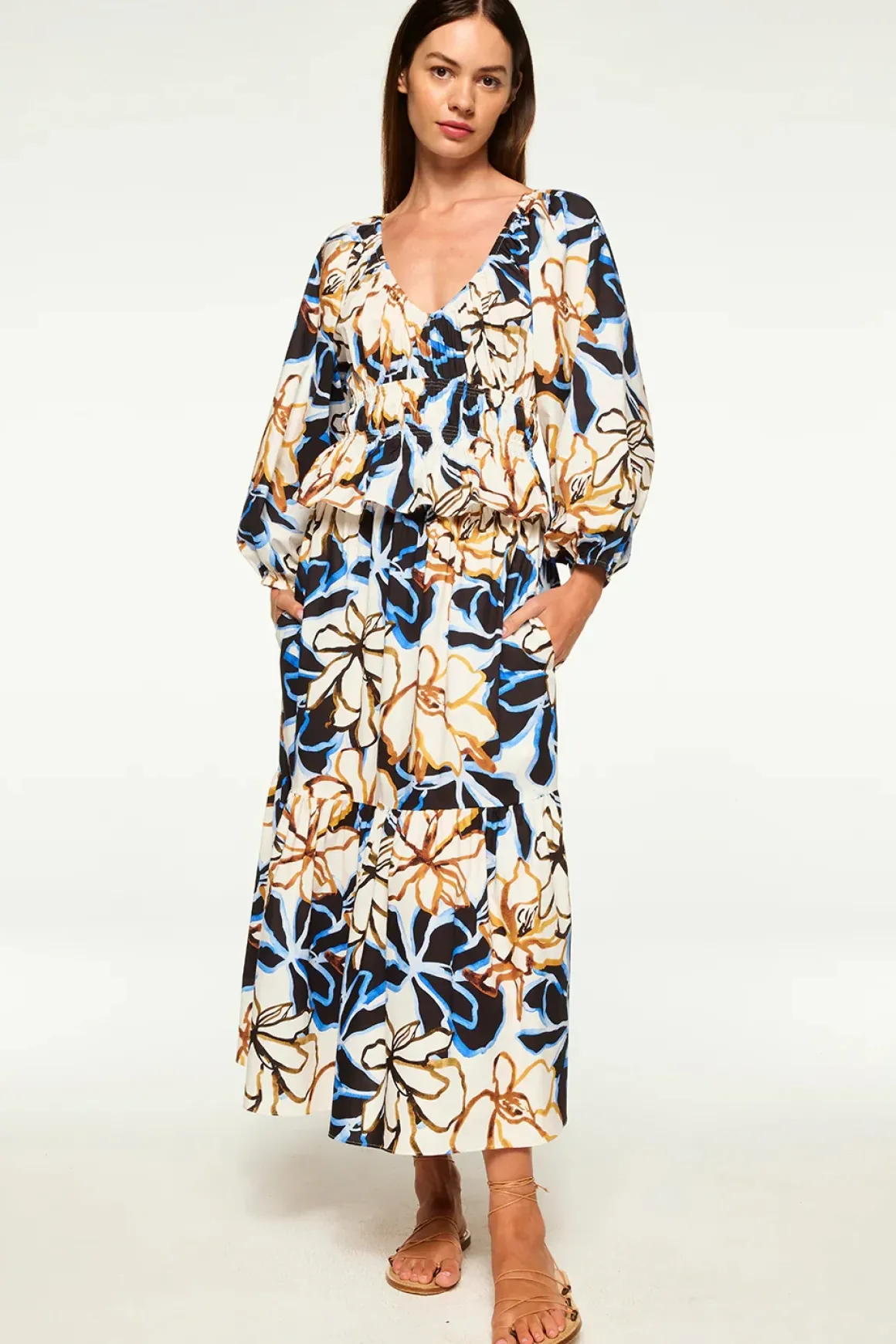 Misa Floral Halia Top